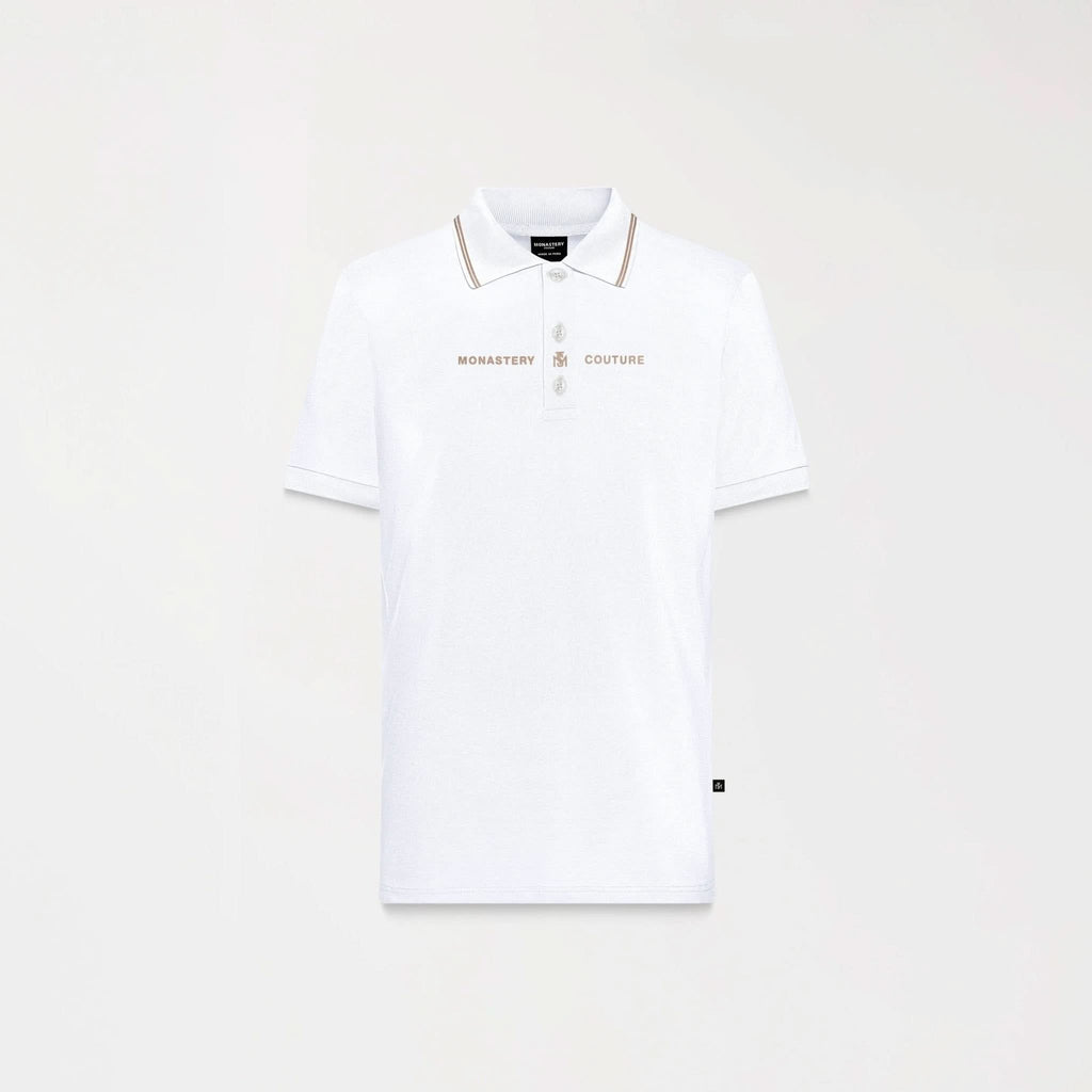 KORION POLO MEN WHITE - Monastery | Tienda Oficial Colombia