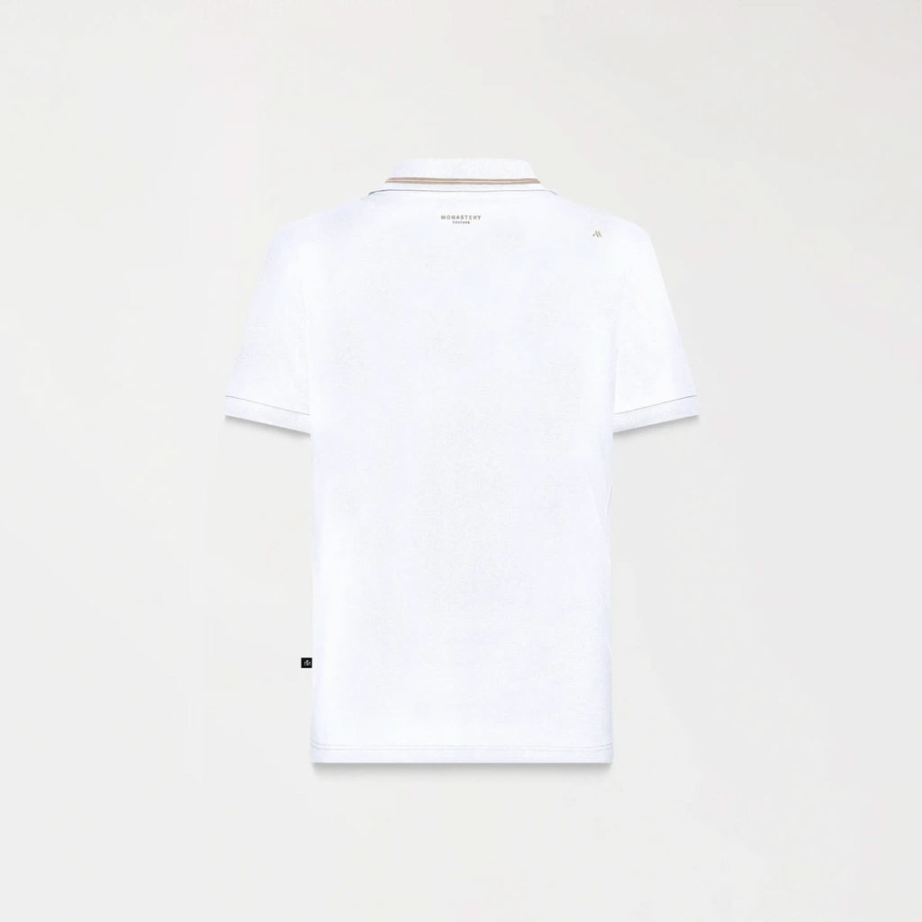 KORION POLO MEN WHITE - Monastery | Tienda Oficial Colombia