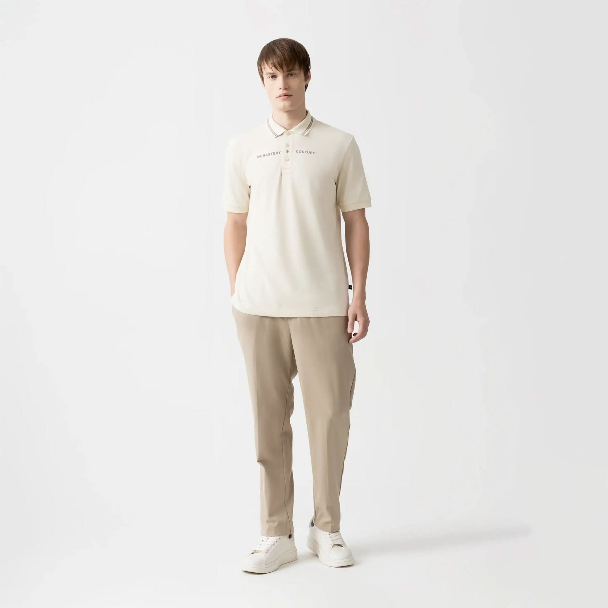 KORION POLO MEN WHITE ASPARAGUS - Monastery | Tienda Oficial Colombia