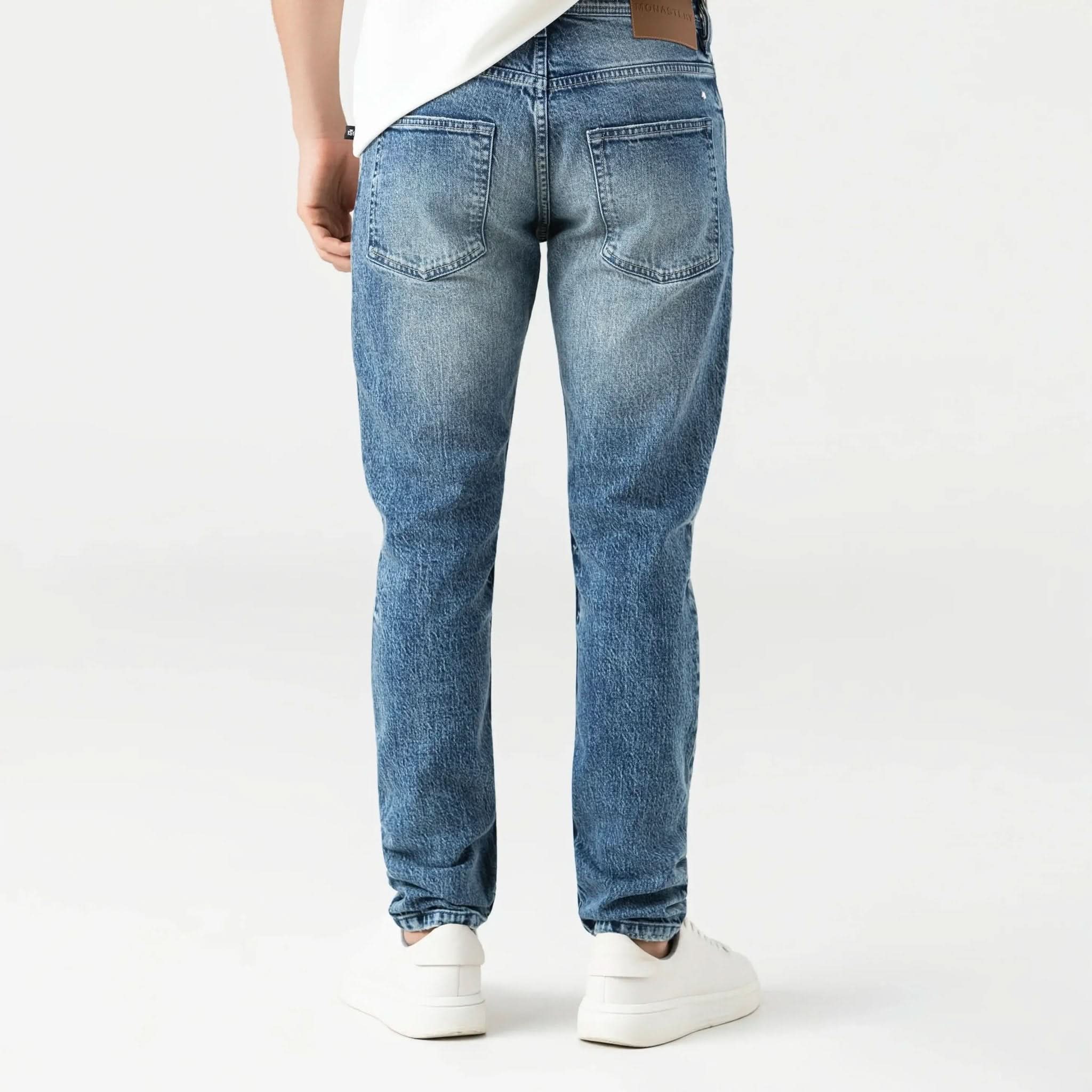 KRONUS PANT MEN BLUE DENIM - Monastery | Tienda Oficial Colombia