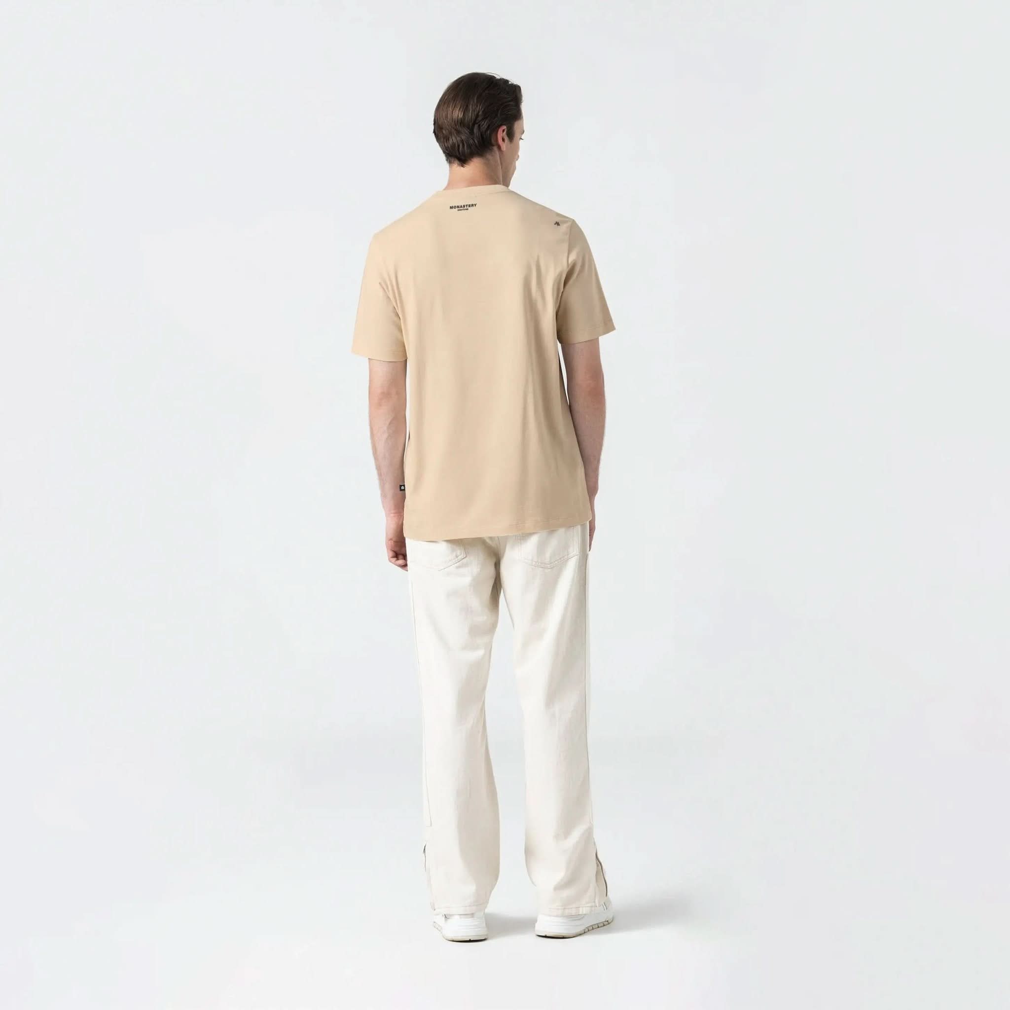 KYOTO T - SHIRT MEN TAUPE - Monastery | Tienda Oficial Colombia