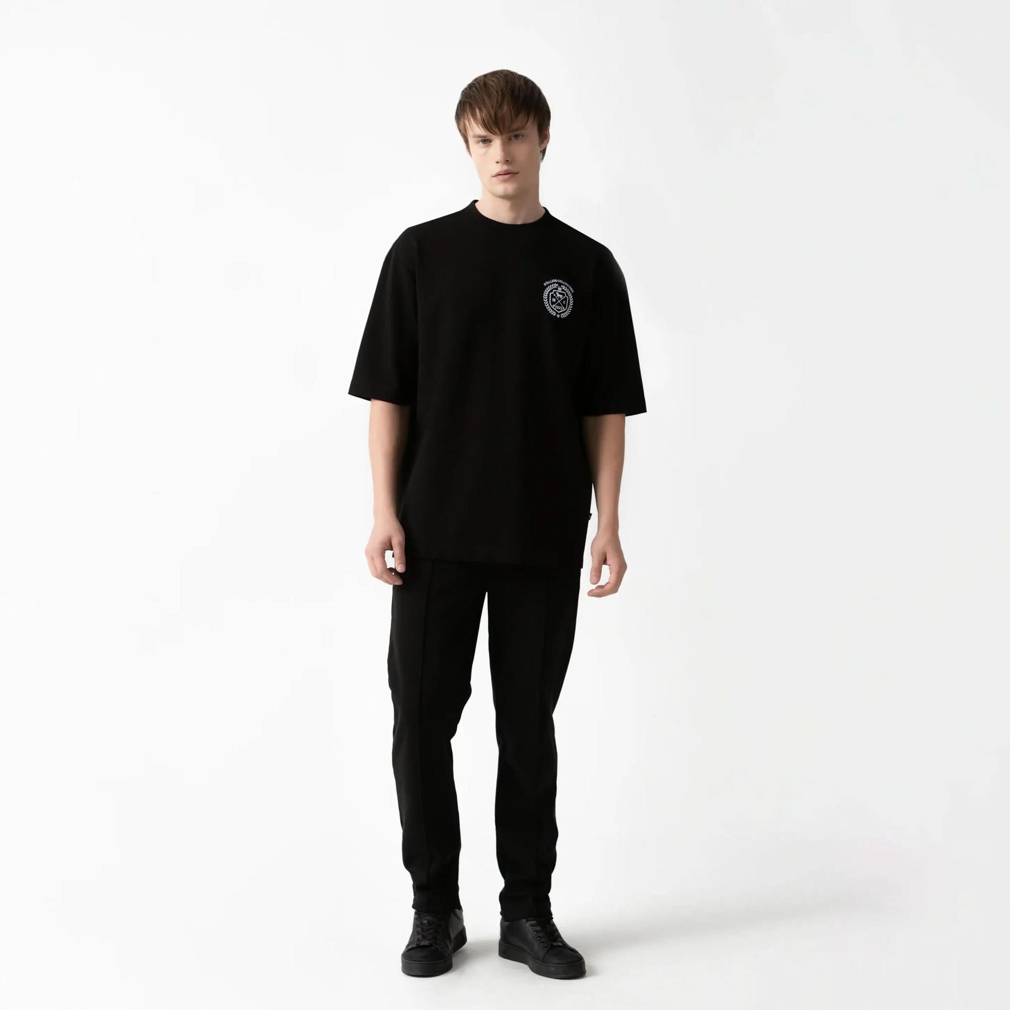 LAKE T - SHIRT OVERSIZED MEN BLACK - Monastery | Tienda Oficial Colombia