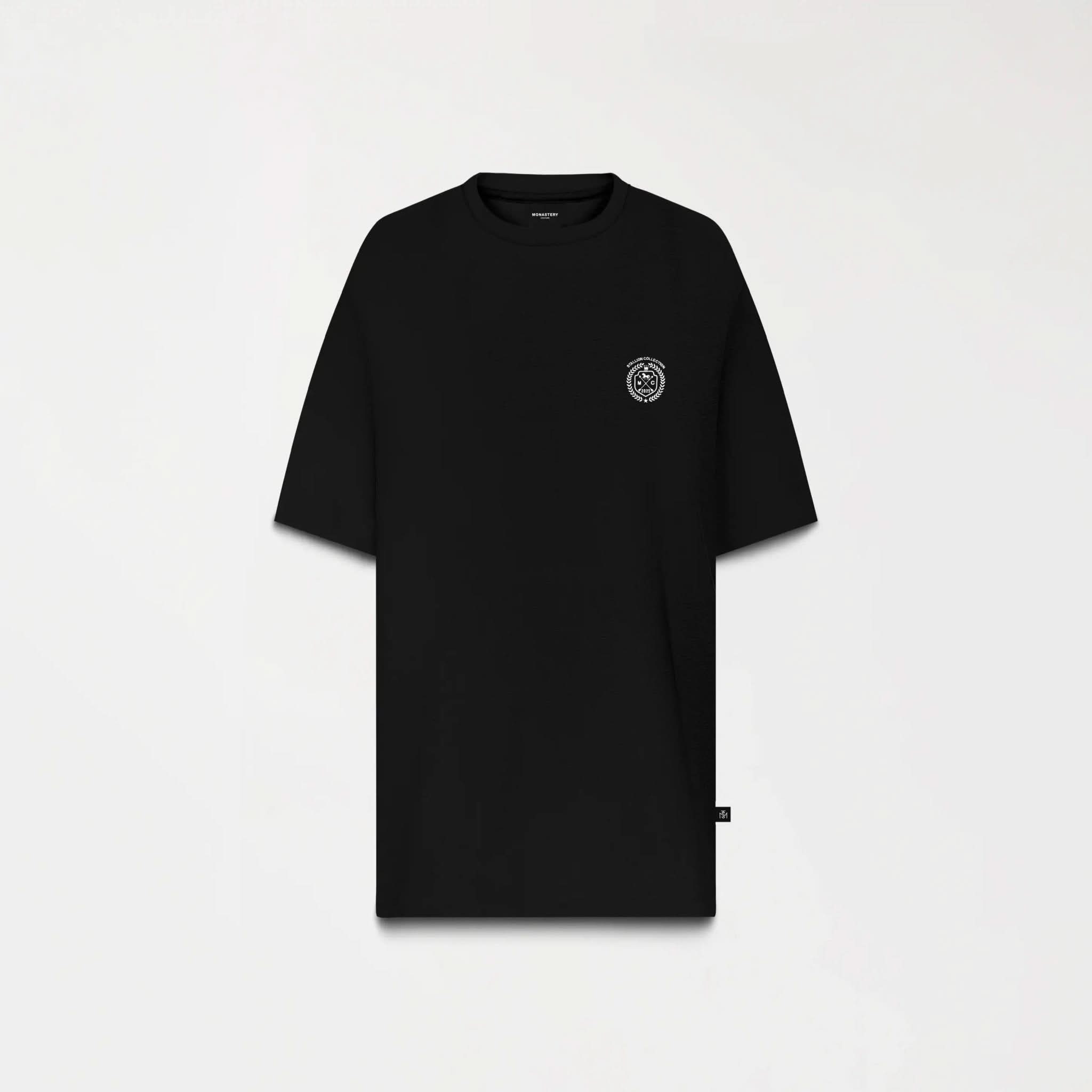 LAKE T - SHIRT OVERSIZED MEN BLACK - Monastery | Tienda Oficial Colombia