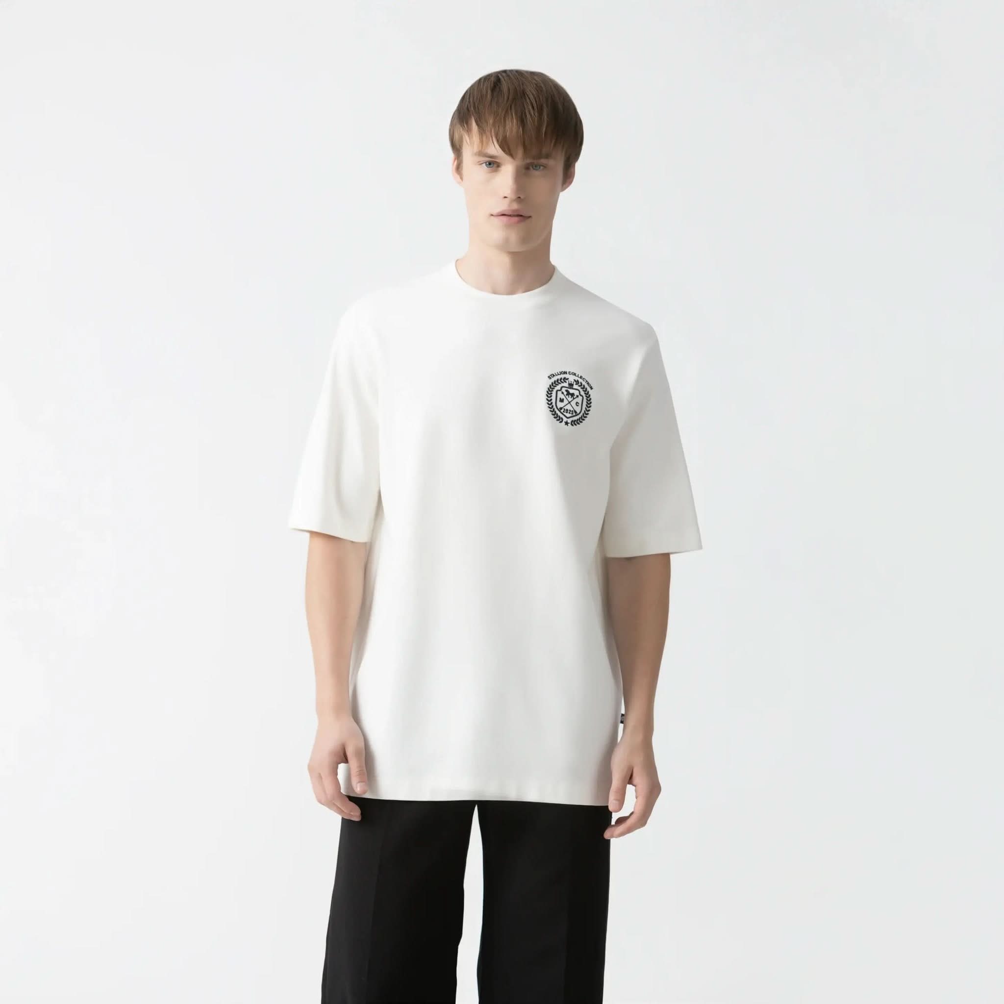 LAKE T - SHIRT OVERSIZED MEN WHITE - Monastery | Tienda Oficial Colombia
