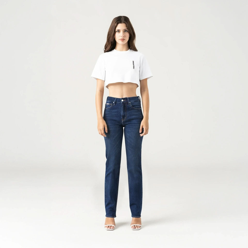 LANET JEAN WOMEN BLUE DENIM - Monastery | Tienda Oficial Colombia