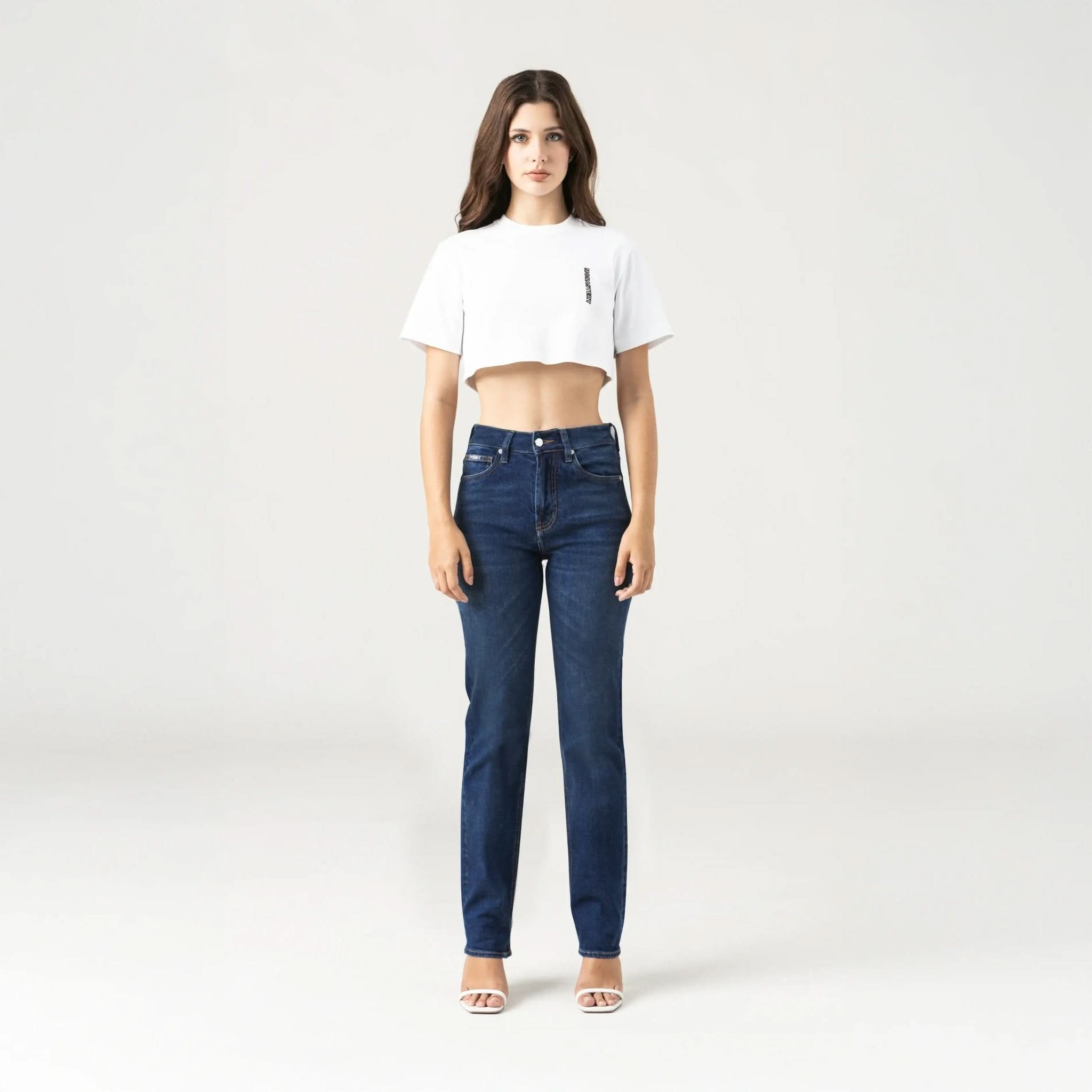 LANET JEAN WOMEN BLUE DENIM - Monastery | Tienda Oficial Colombia