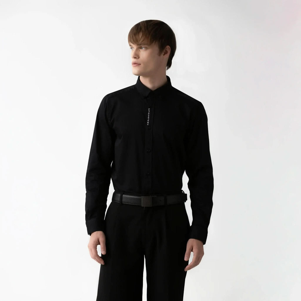 LARROC SHIRT MEN BLACK - Monastery | Tienda Oficial Colombia