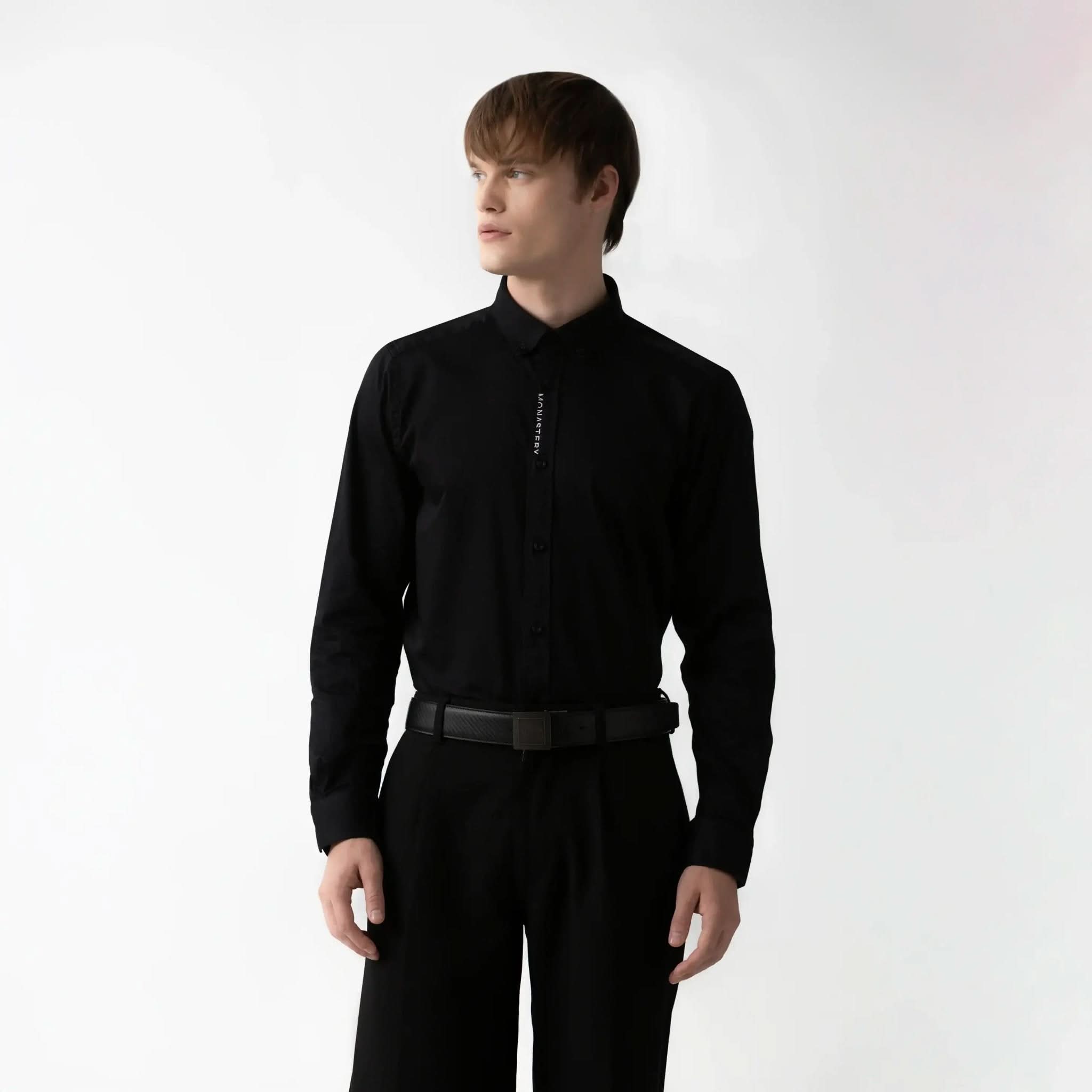 LARROC SHIRT MEN BLACK - Monastery | Tienda Oficial Colombia