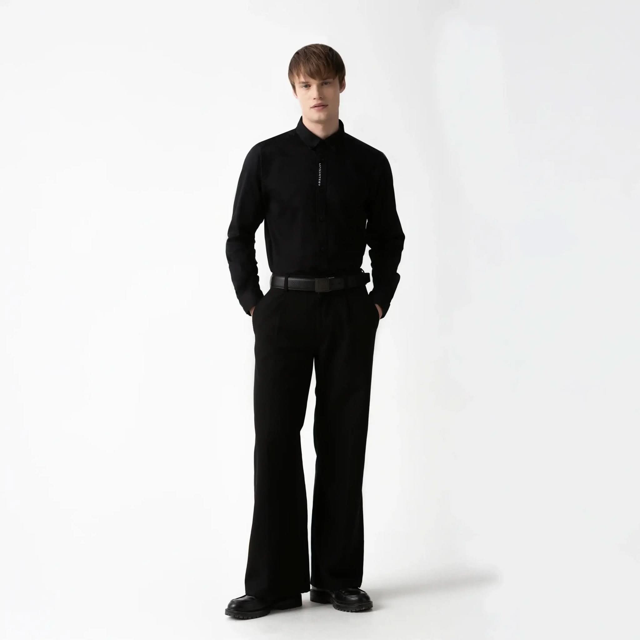LARROC SHIRT MEN BLACK - Monastery | Tienda Oficial Colombia