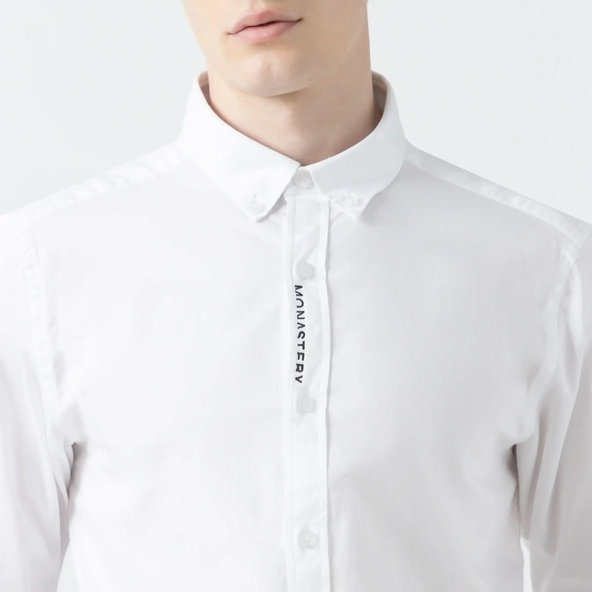 LARROC SHIRT MEN WHITE - Monastery | Tienda Oficial Colombia