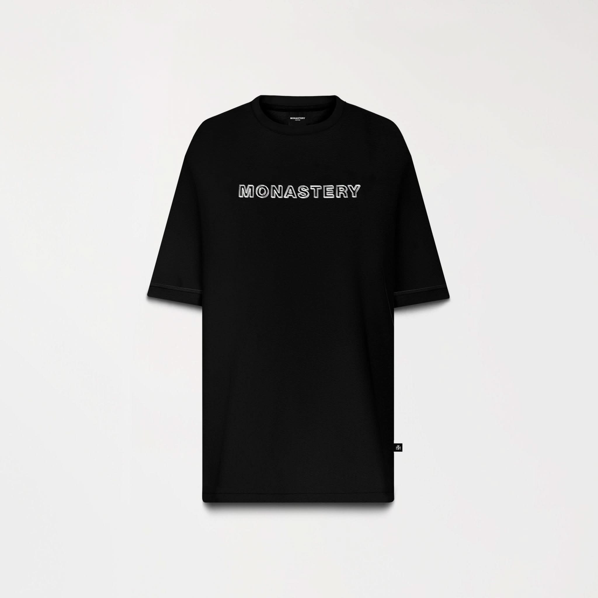 LEGATUS T - SHIRT OVERSIZED MEN BLACK - Monastery | Tienda Oficial Colombia