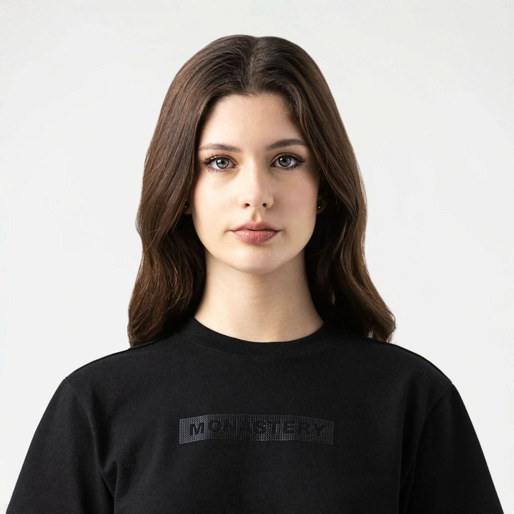 LEIRE CROP TOP WOMEN BLACK - Monastery | Tienda Oficial Colombia