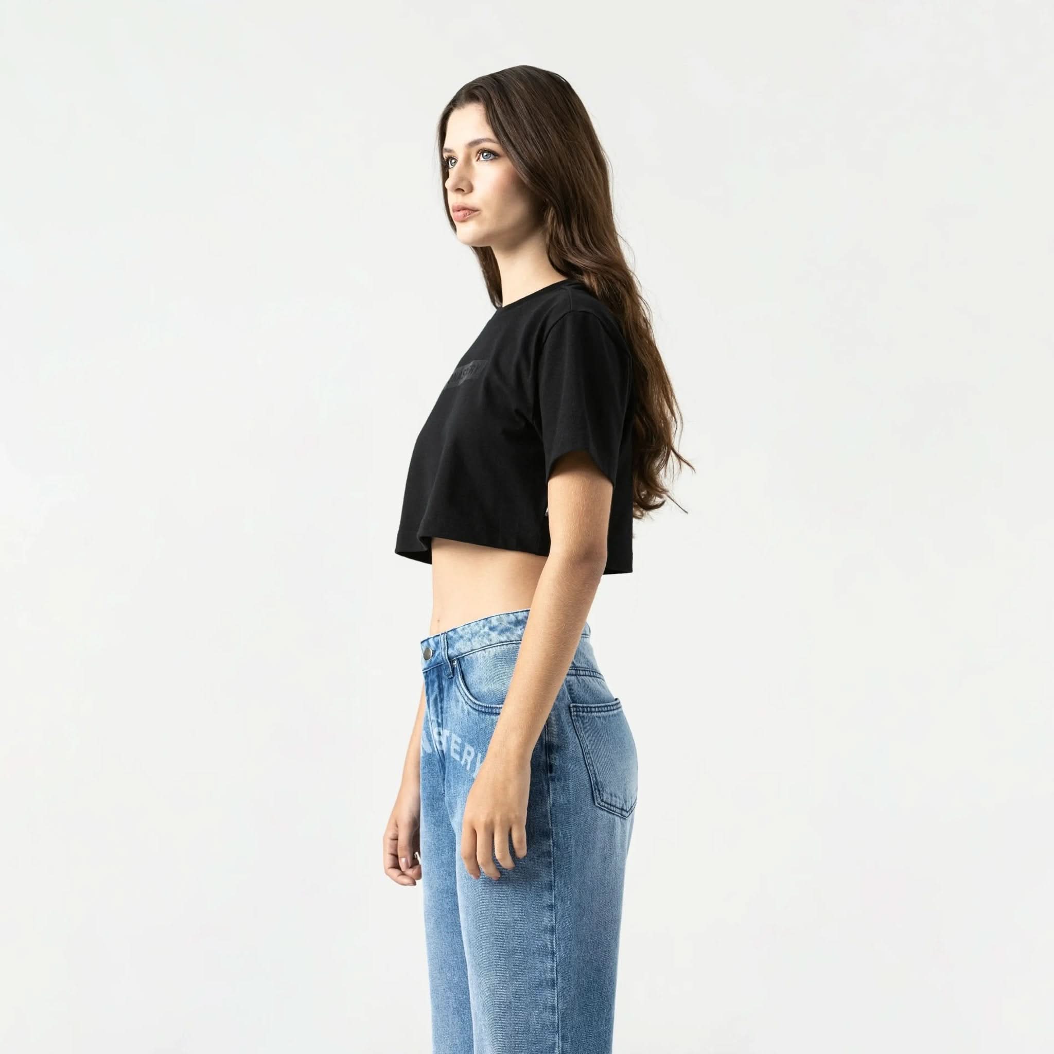 LEIRE CROP TOP WOMEN BLACK - Monastery | Tienda Oficial Colombia
