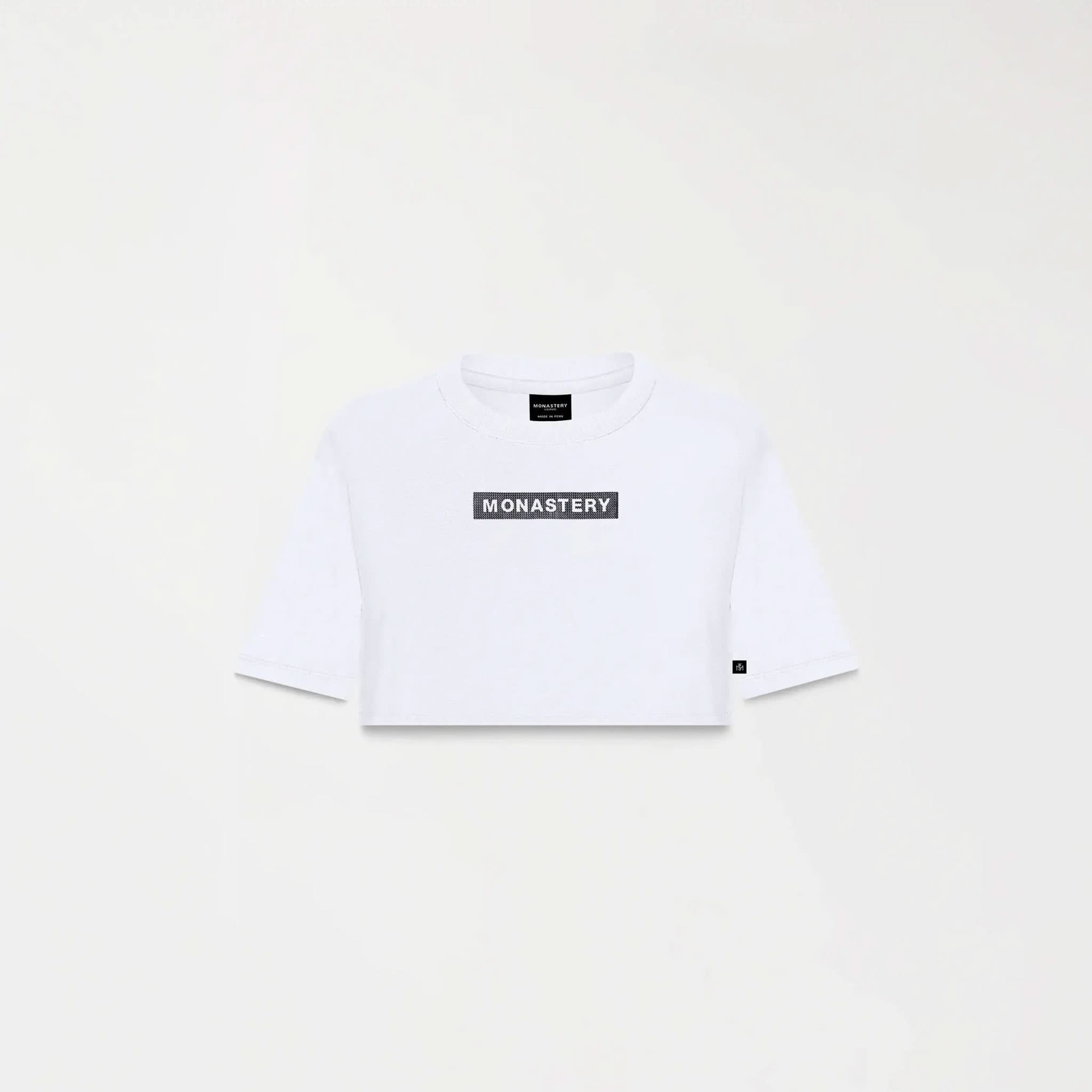 LEIRE CROP TOP WOMEN WHITE - Monastery | Tienda Oficial Colombia