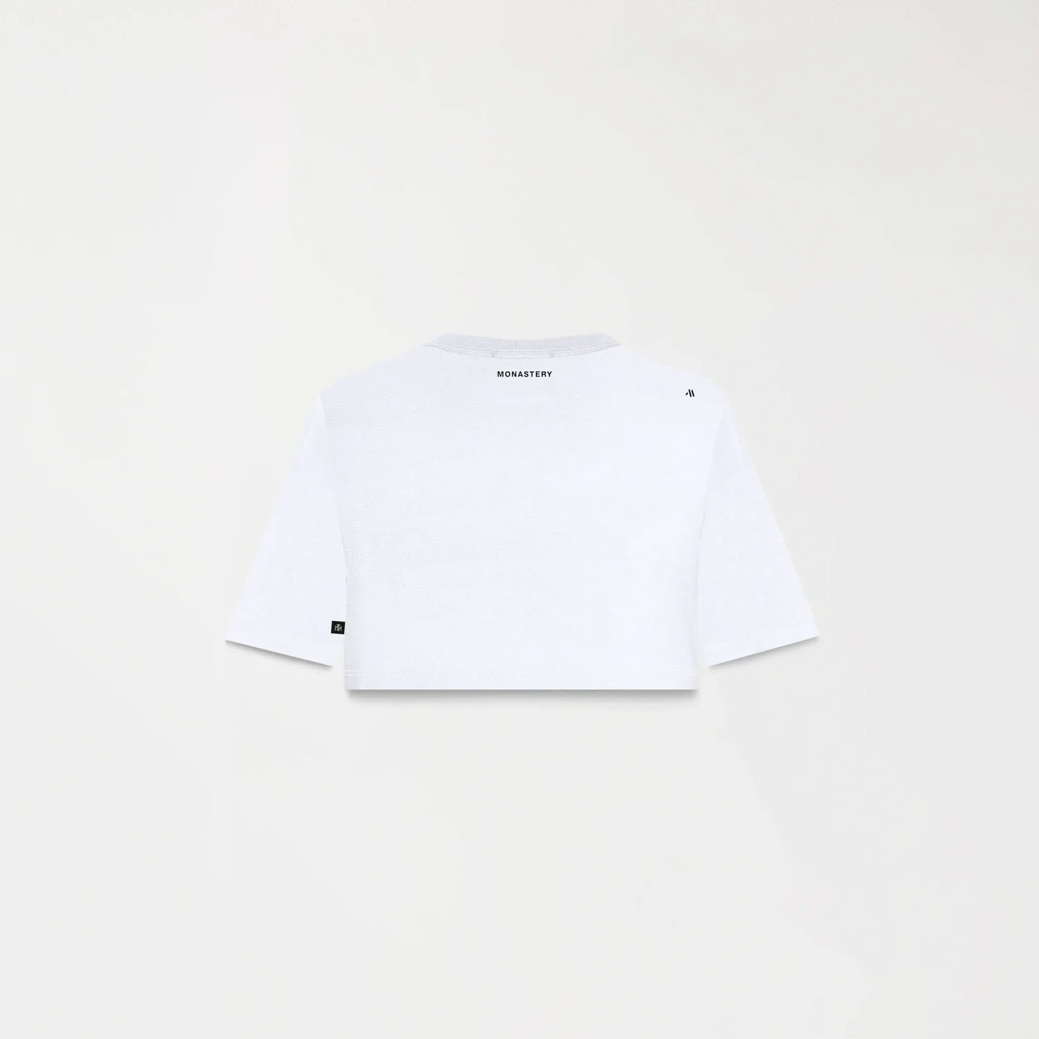 LEIRE CROP TOP WOMEN WHITE - Monastery | Tienda Oficial Colombia