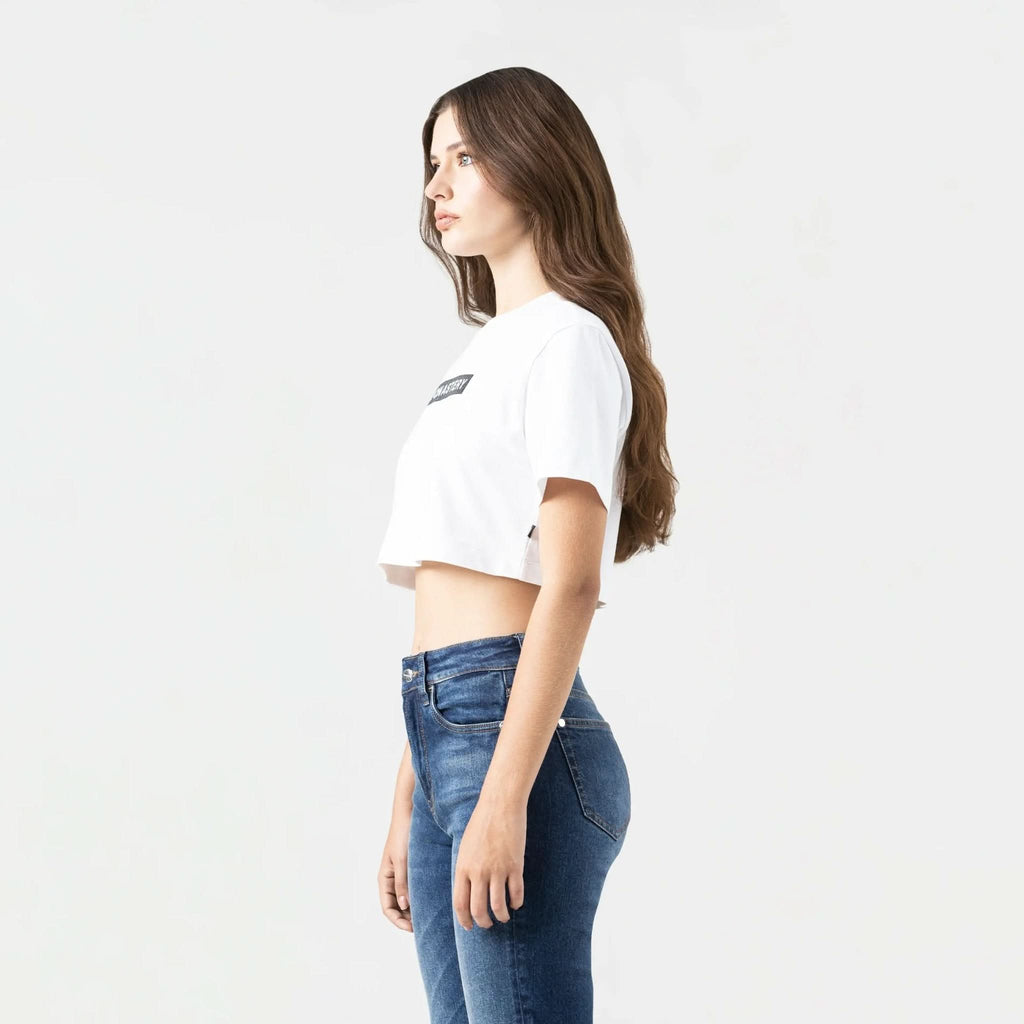 LEIRE CROP TOP WOMEN WHITE - Monastery | Tienda Oficial Colombia
