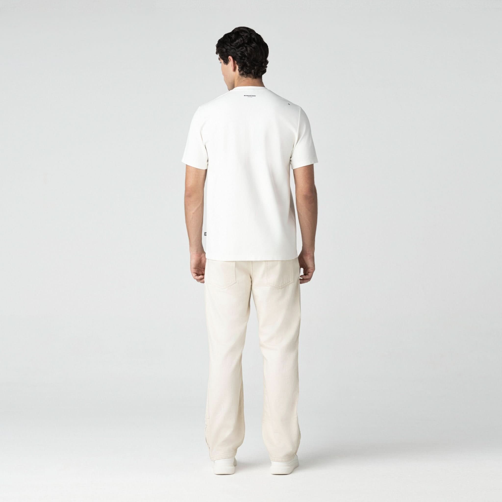 LEONIDAS T - SHIRT MEN WHITE - Monastery | Tienda Oficial Colombia