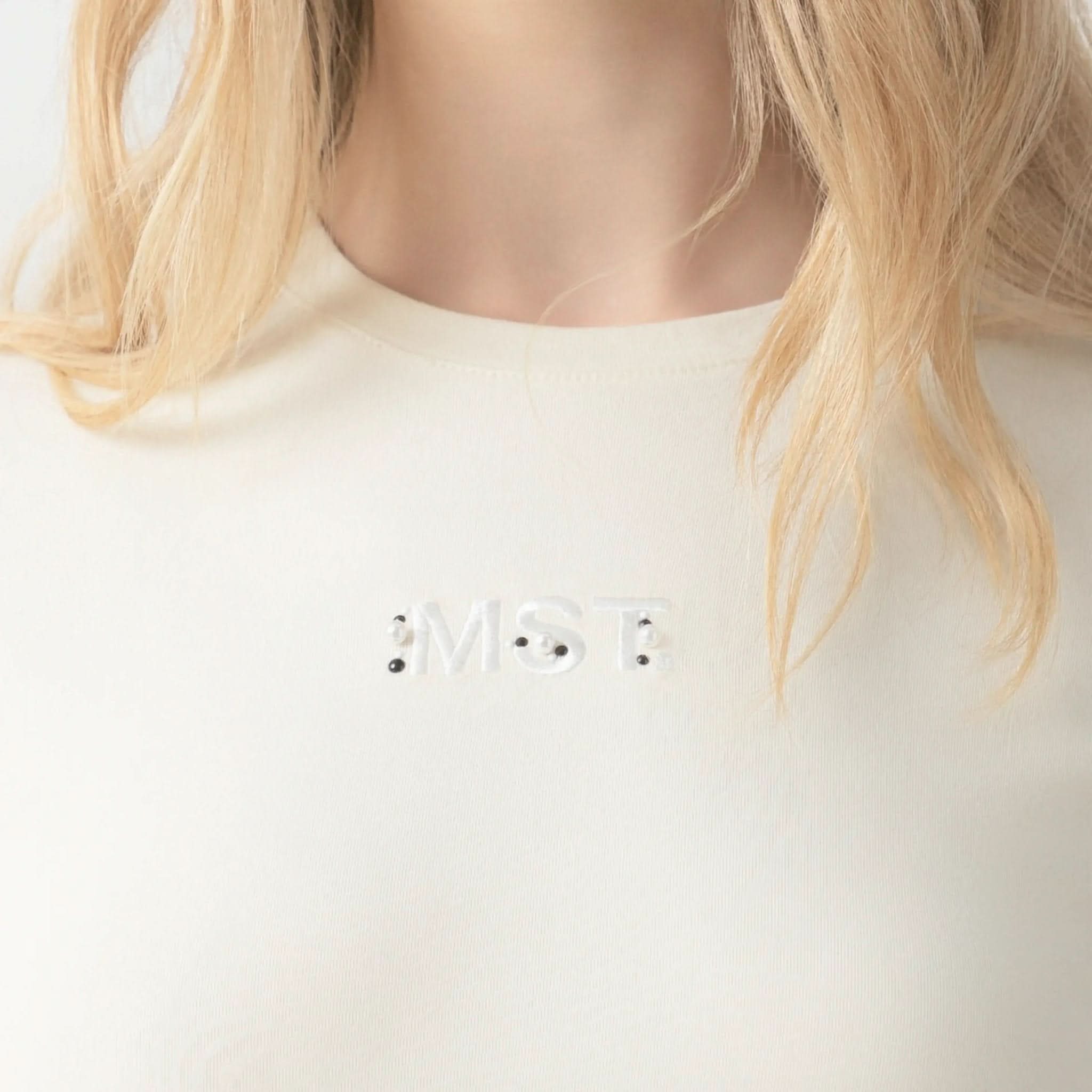 LIANE T - SHIRT WOMEN WHITE ASPARAGUS - Monastery | Tienda Oficial Colombia