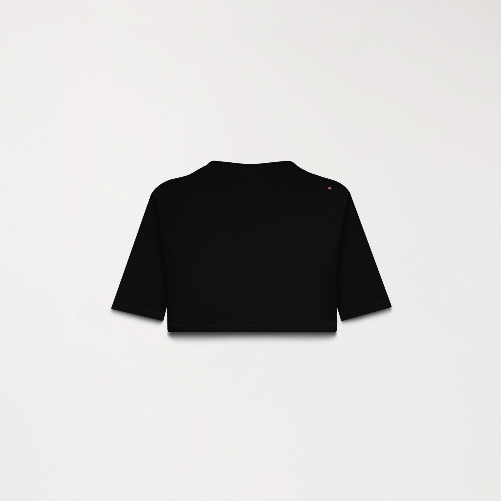 LIAO CROP TOP WOMEN BLACK - Monastery | Tienda Oficial Colombia
