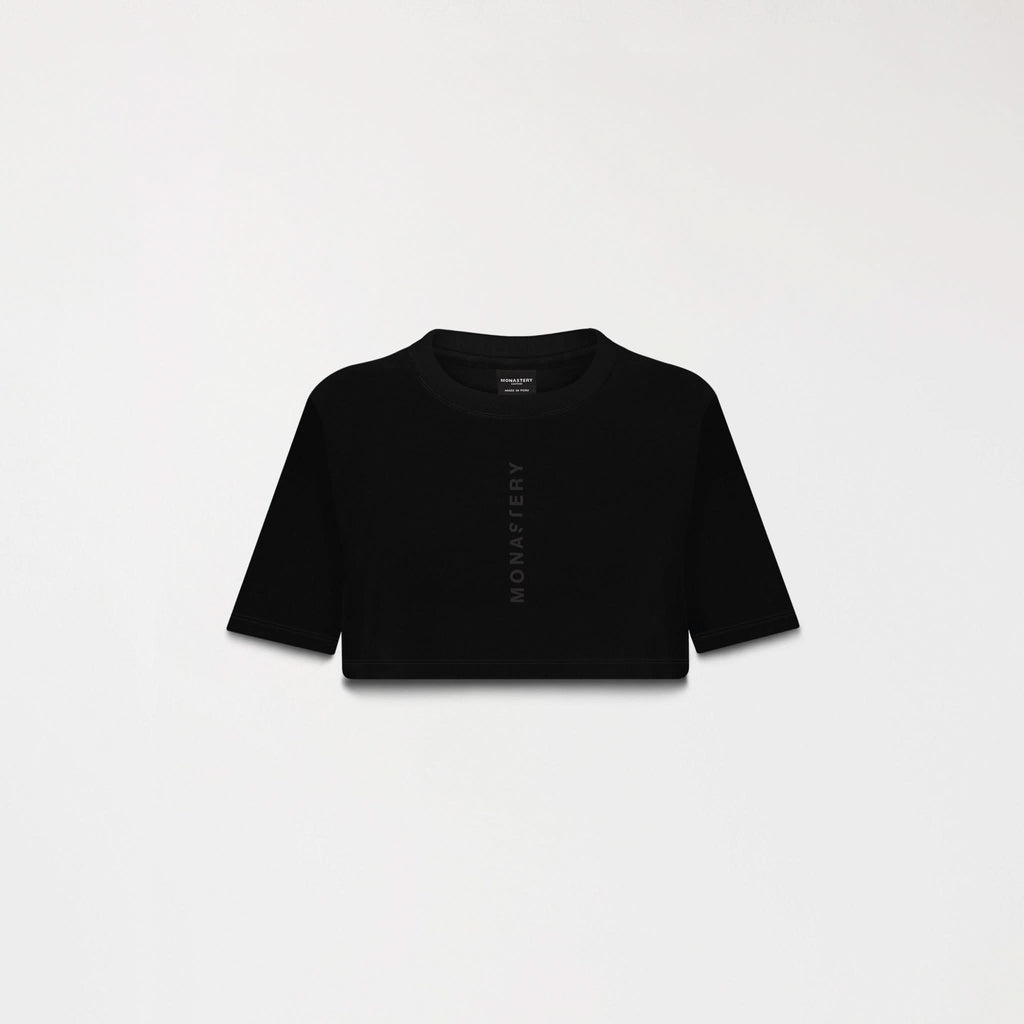LIAO CROP TOP WOMEN BLACK - Monastery | Tienda Oficial Colombia