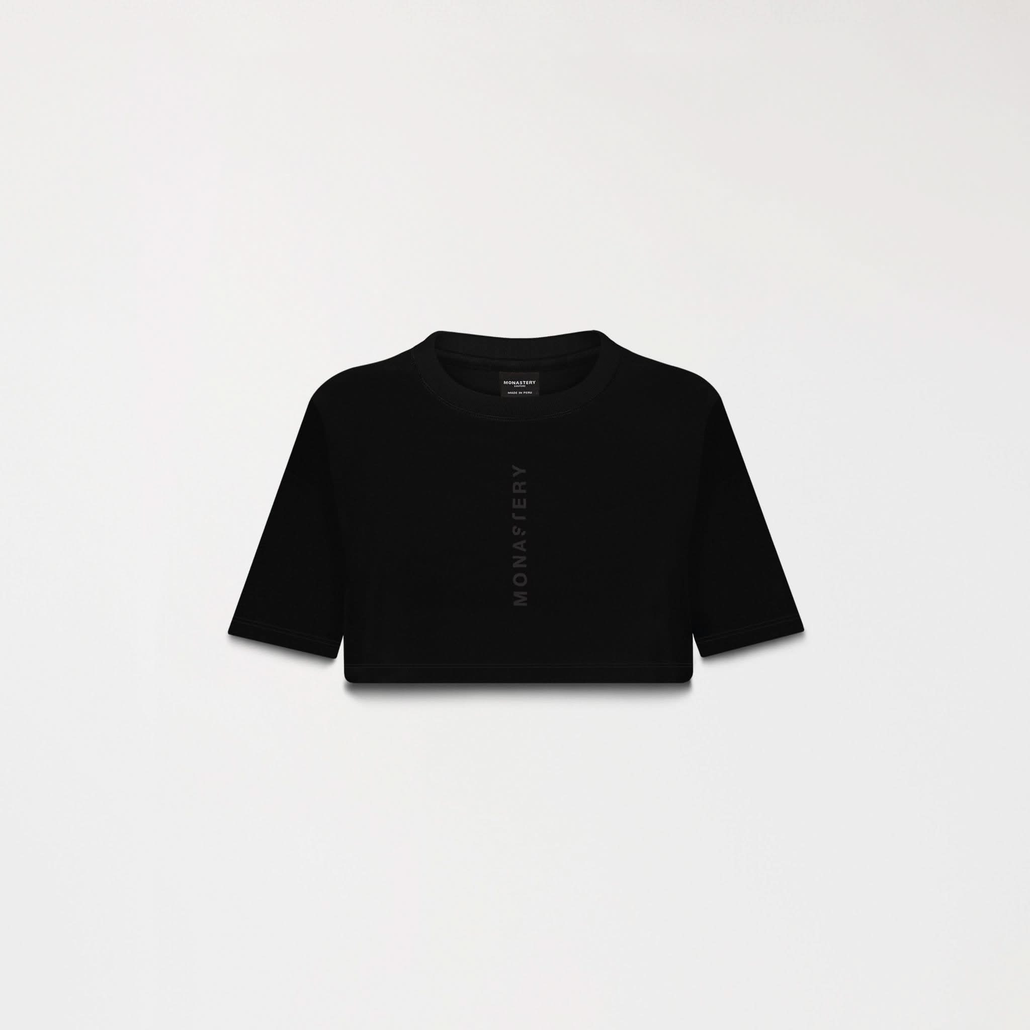 LIAO CROP TOP WOMEN BLACK - Monastery | Tienda Oficial Colombia
