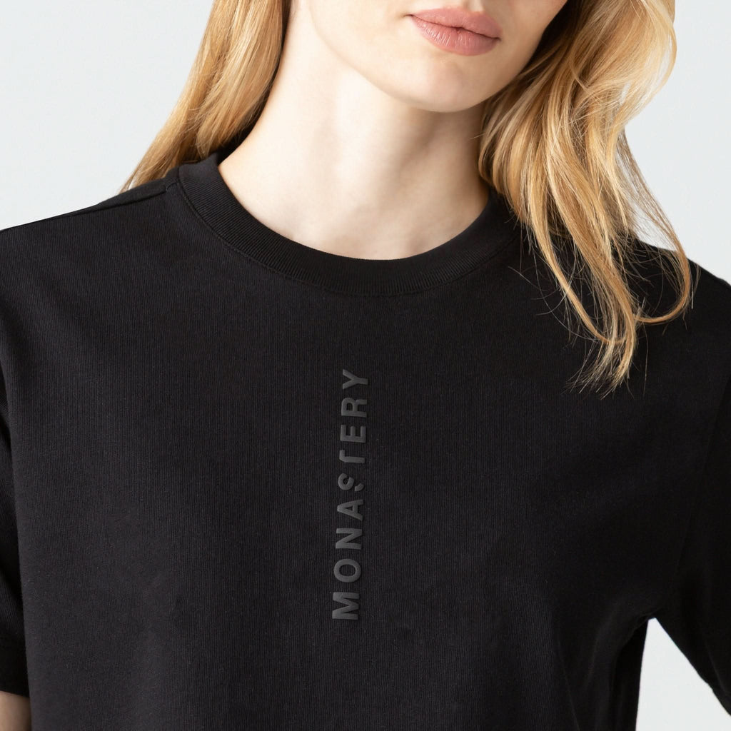 LIAO CROP TOP WOMEN BLACK - Monastery | Tienda Oficial Colombia