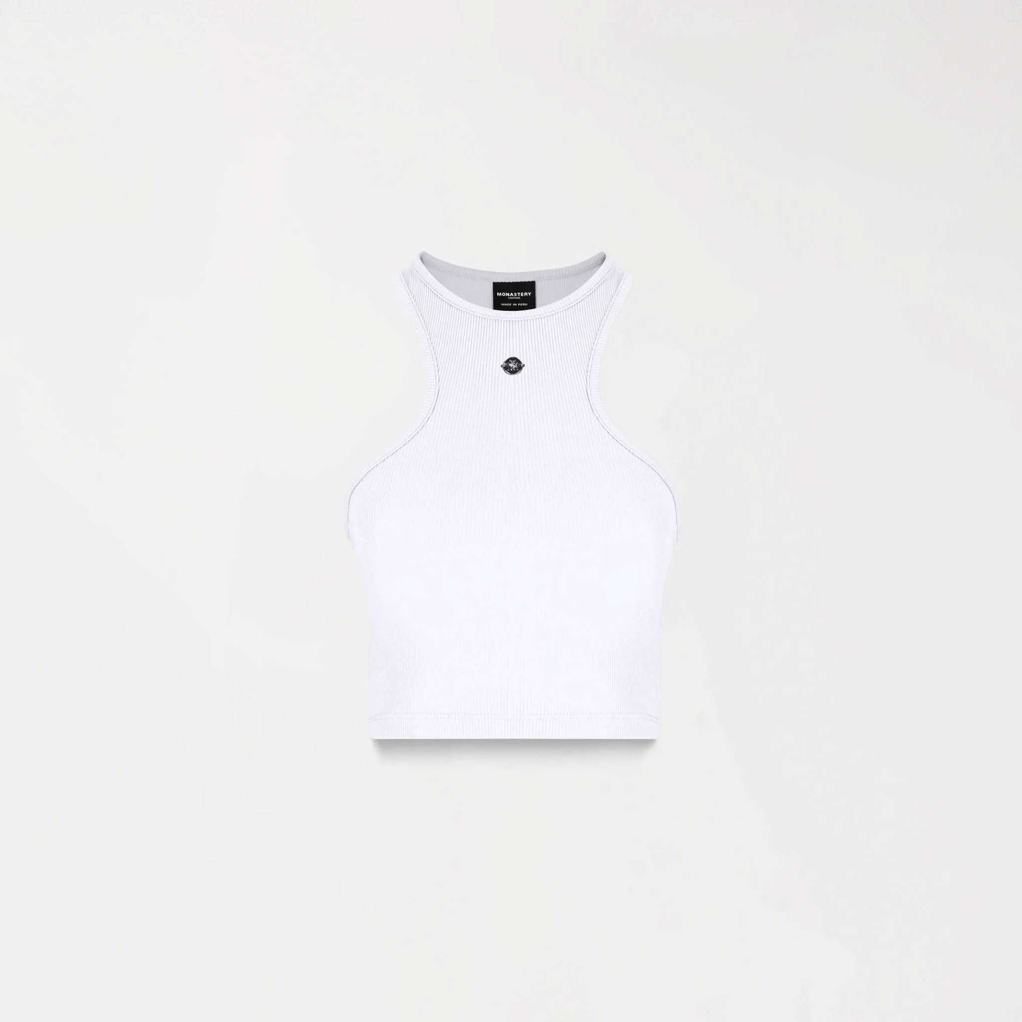 LIRIO TANK TOP WOMEN WHITE - Monastery | Tienda Oficial Colombia