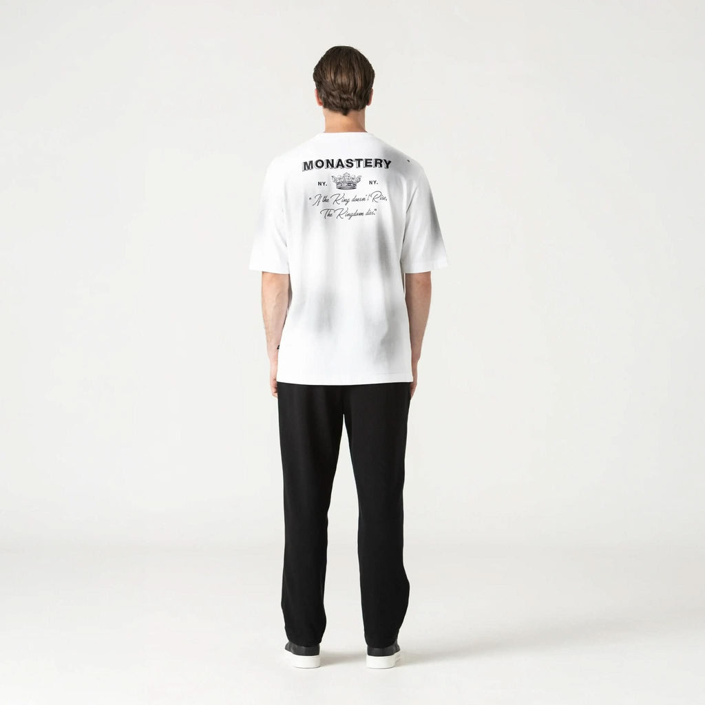 LOAN T - SHIRT OVERSIZED MEN WHITE - Monastery | Tienda Oficial Colombia