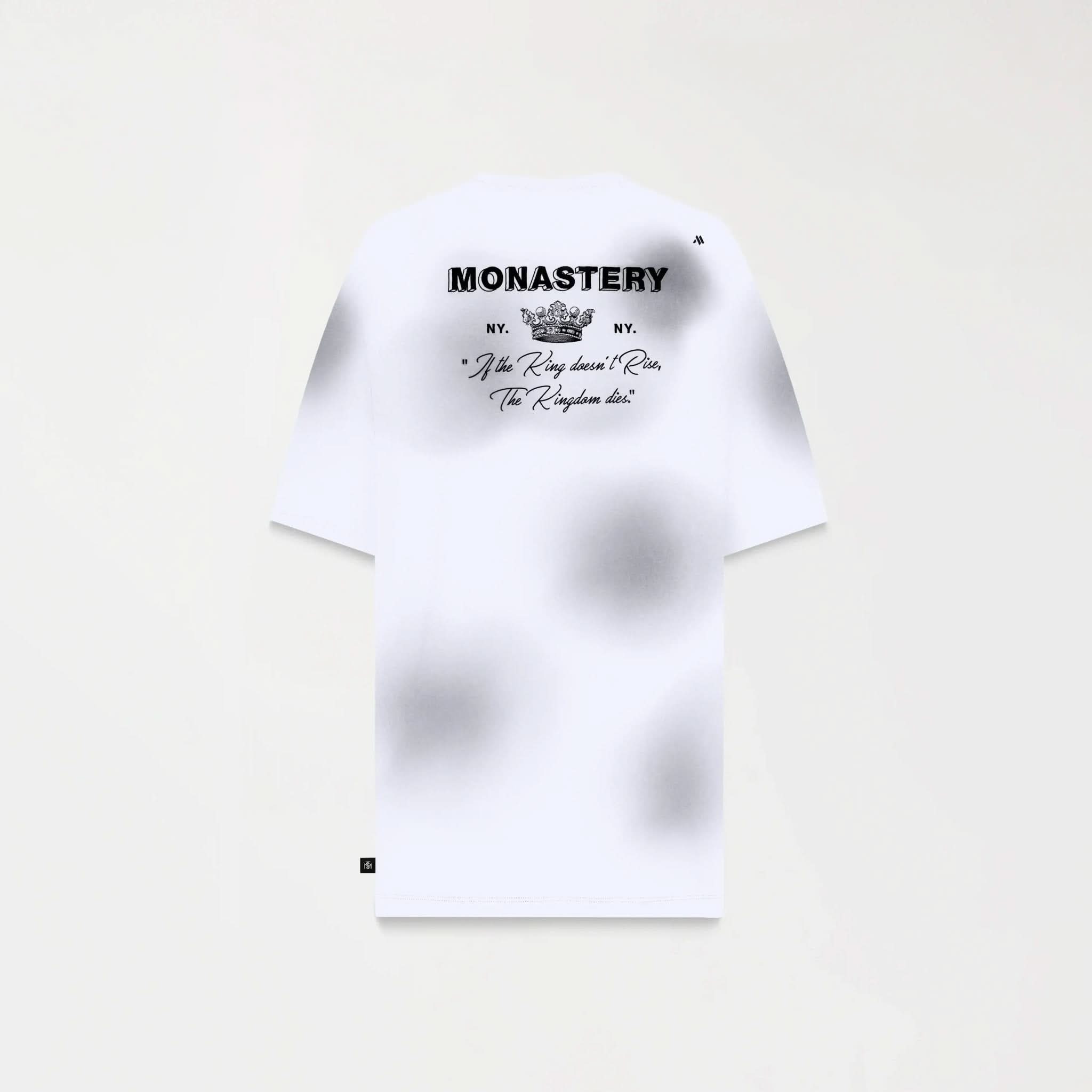 LOAN T - SHIRT OVERSIZED MEN WHITE - Monastery | Tienda Oficial Colombia