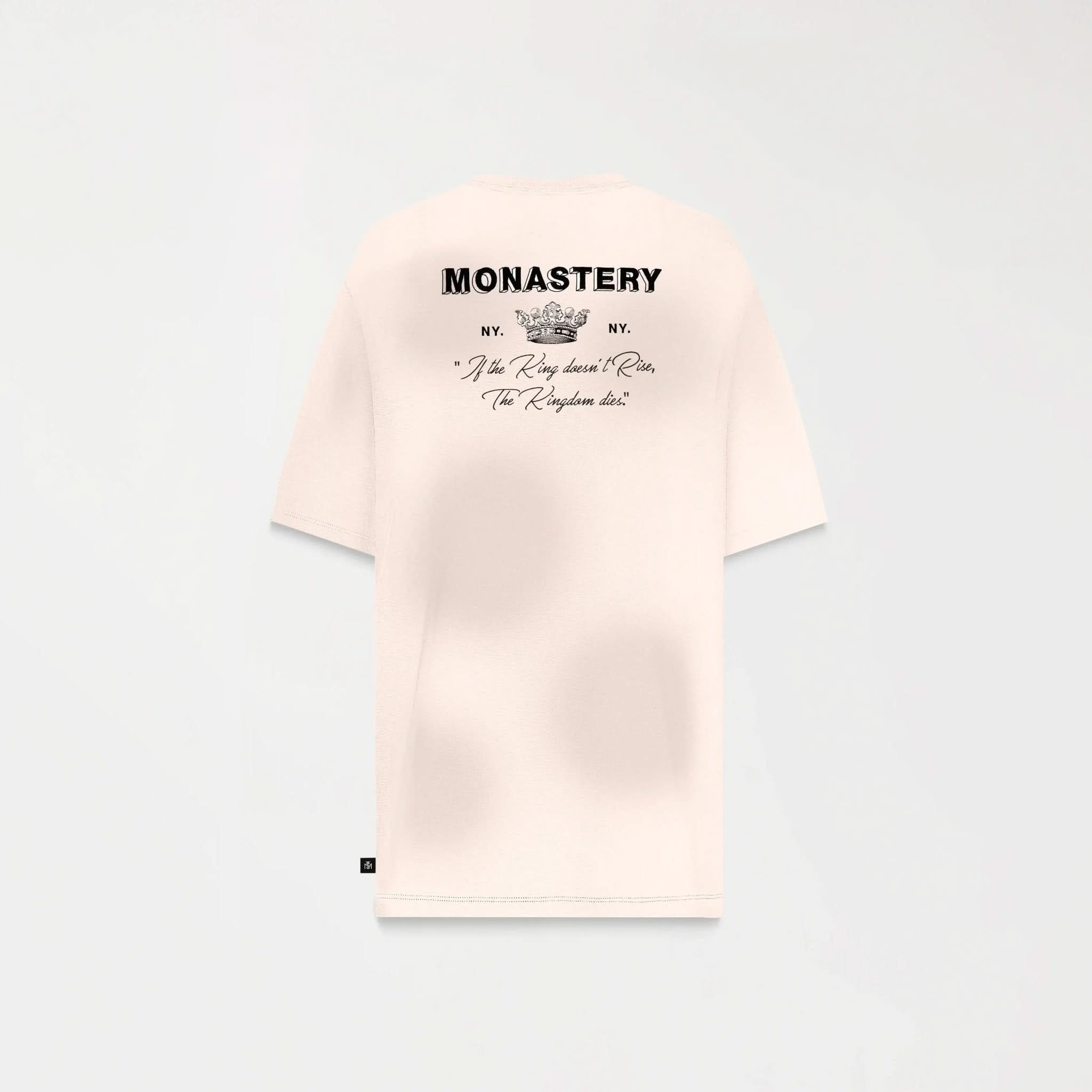 LOAN T - SHIRT OVERSIZED MEN WHITECAP GRAY - Monastery | Tienda Oficial Colombia