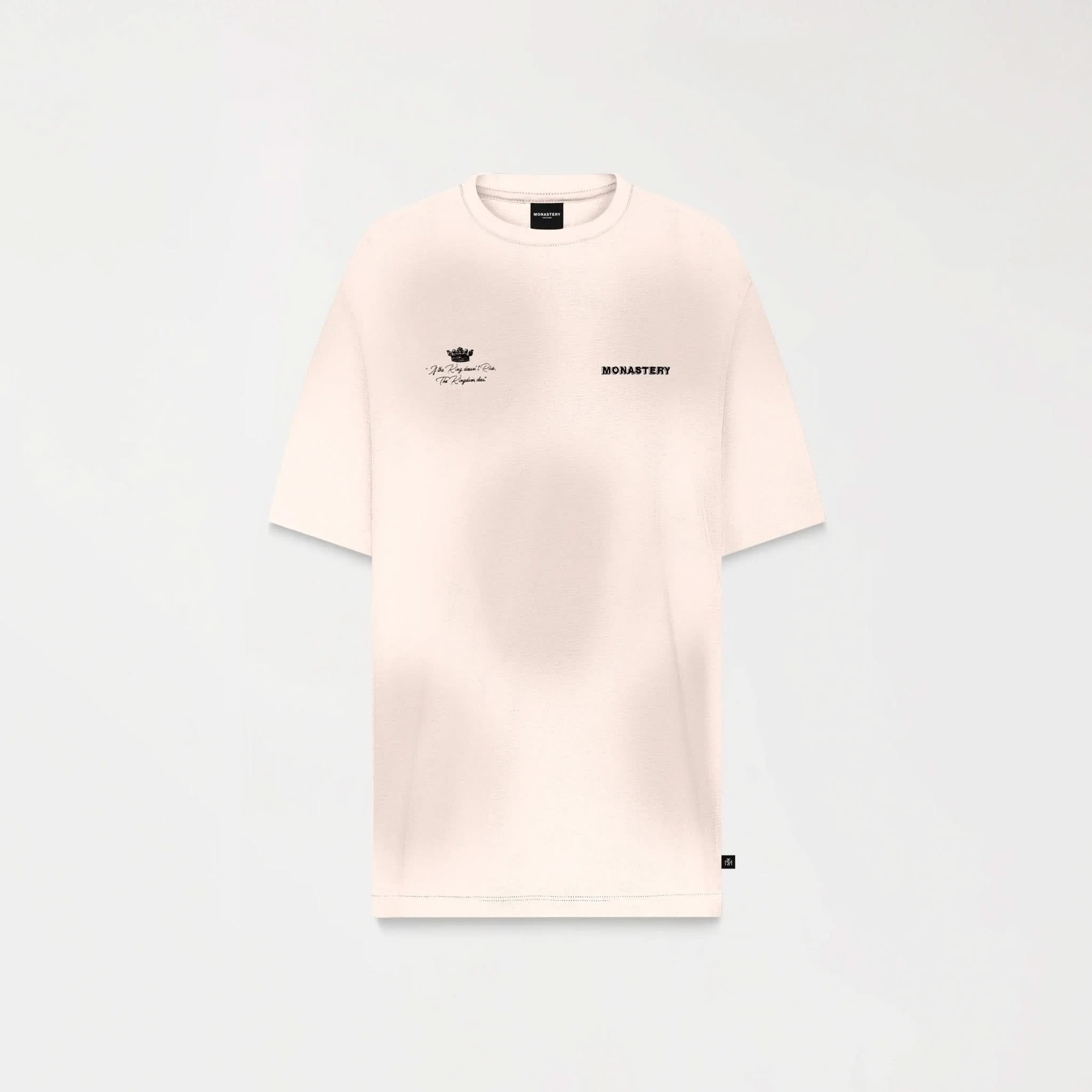 LOAN T - SHIRT OVERSIZED MEN WHITECAP GRAY - Monastery | Tienda Oficial Colombia