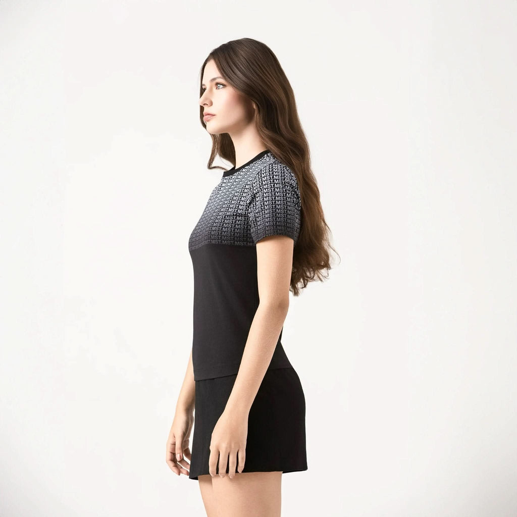 LUMI T - SHIRT WOMEN BLACK - Monastery | Tienda Oficial Colombia