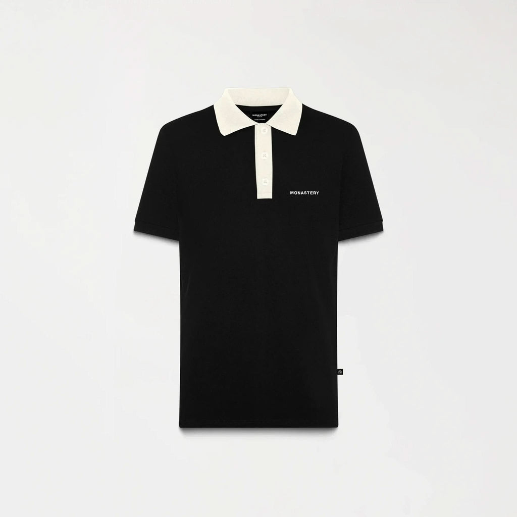 LYKOS POLO MEN BLACK - Monastery | Tienda Oficial Colombia