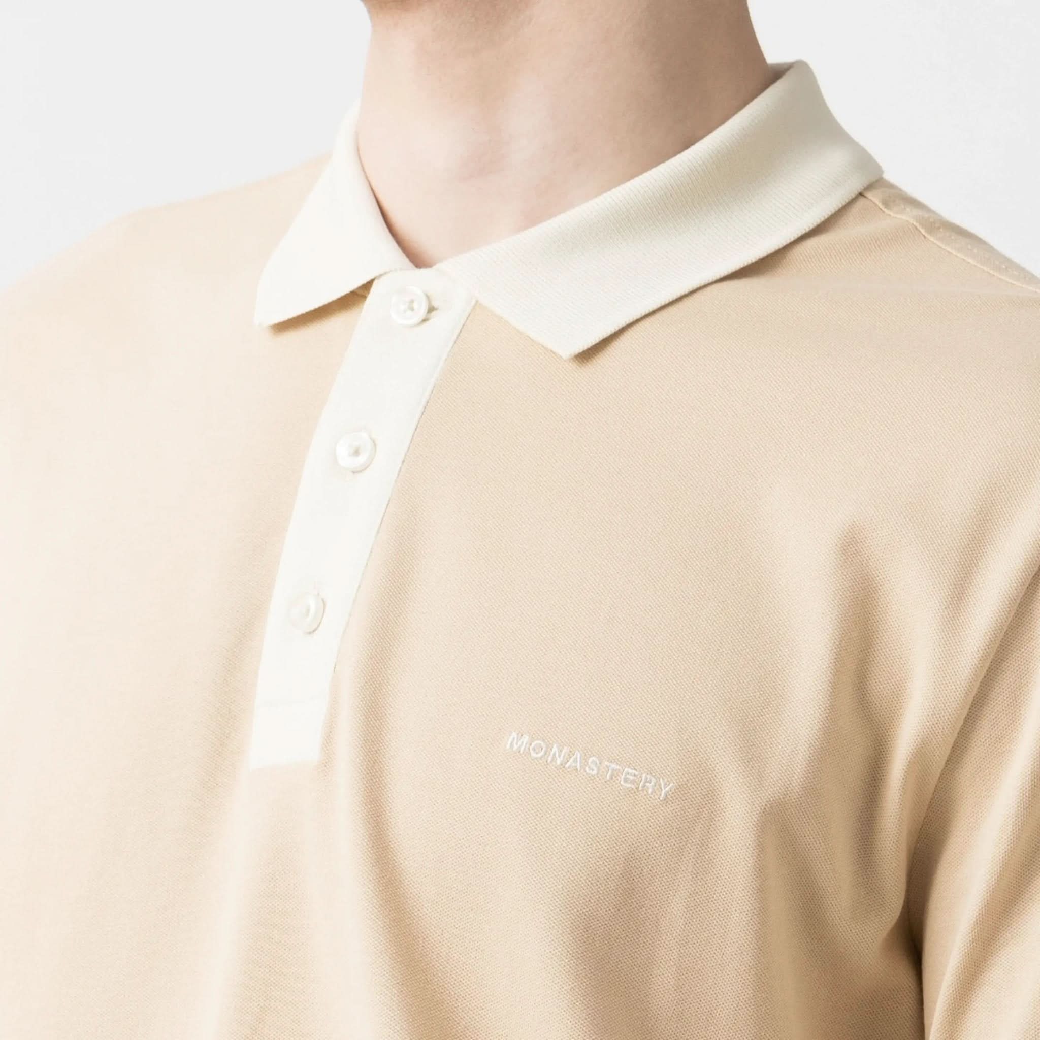 LYKOS POLO MEN IRISH CREAM - Monastery | Tienda Oficial Colombia