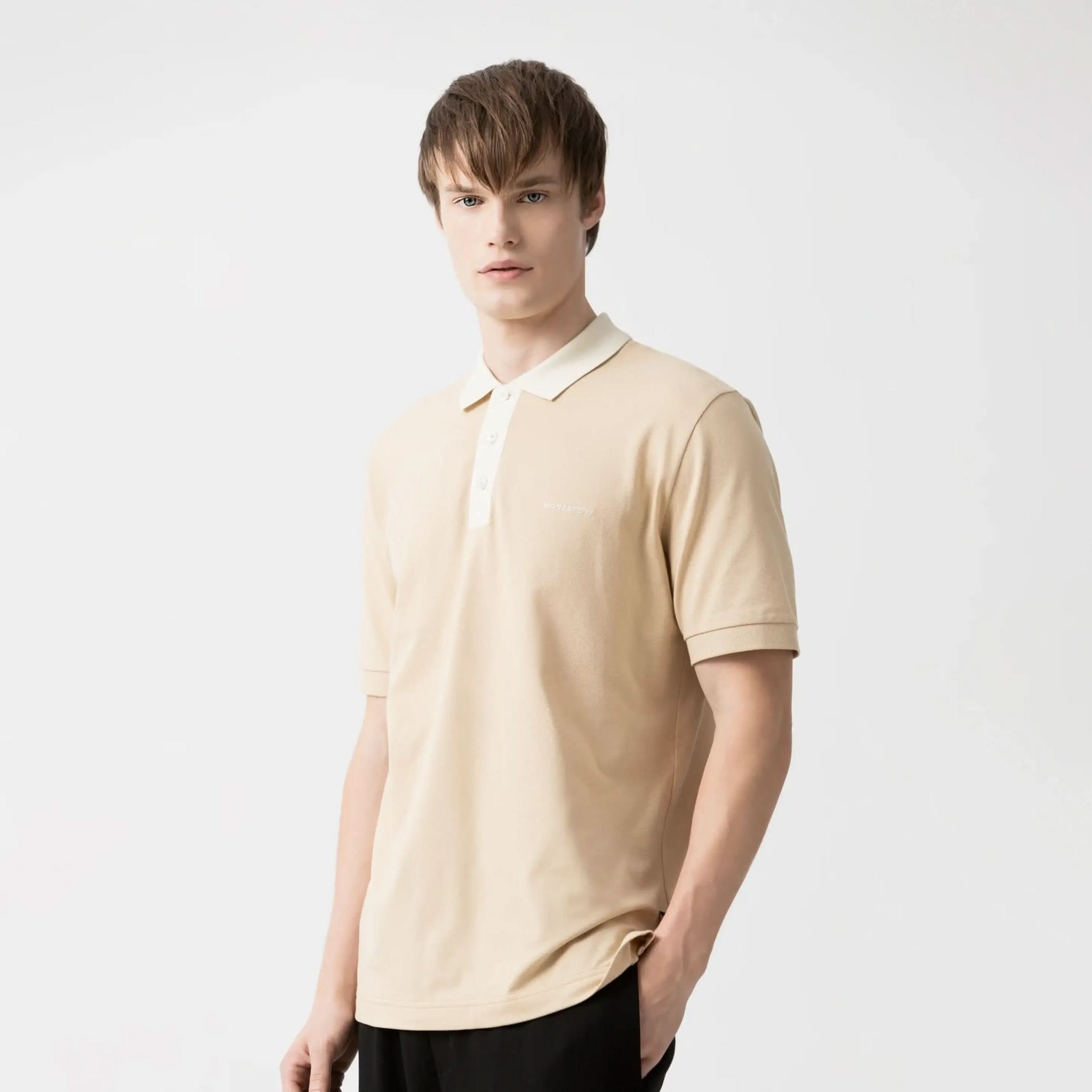 LYKOS POLO MEN IRISH CREAM - Monastery | Tienda Oficial Colombia
