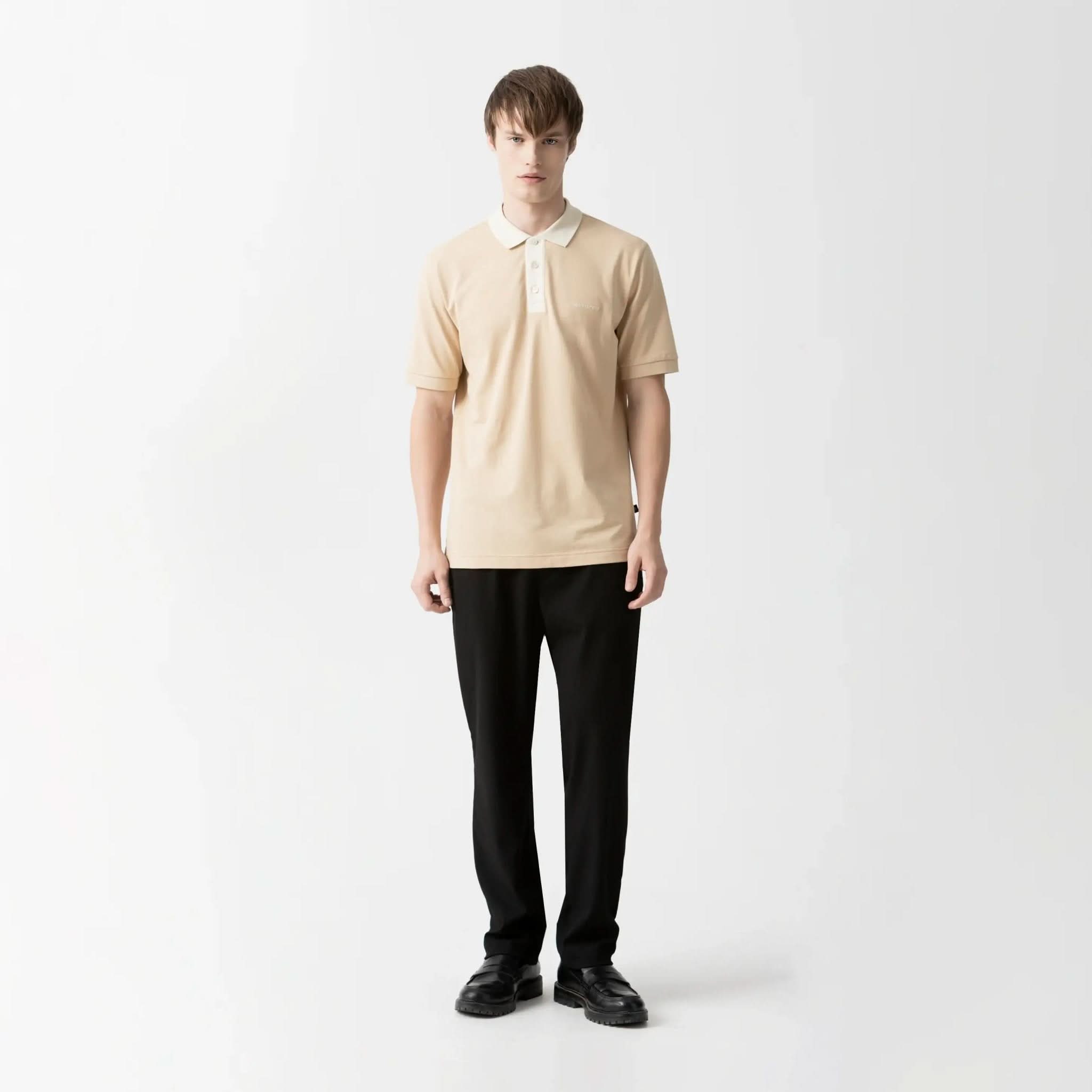 LYKOS POLO MEN IRISH CREAM - Monastery | Tienda Oficial Colombia