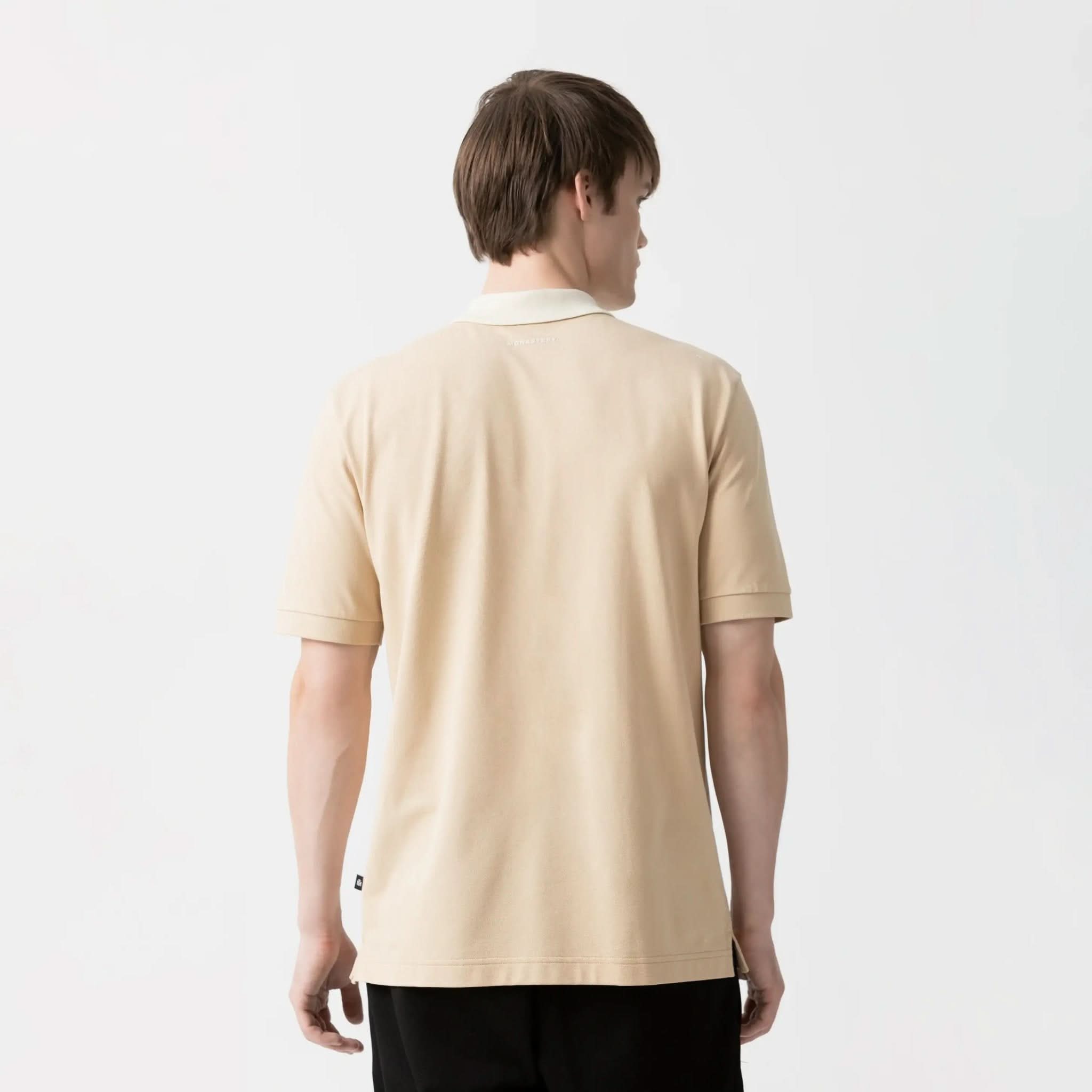 LYKOS POLO MEN IRISH CREAM - Monastery | Tienda Oficial Colombia