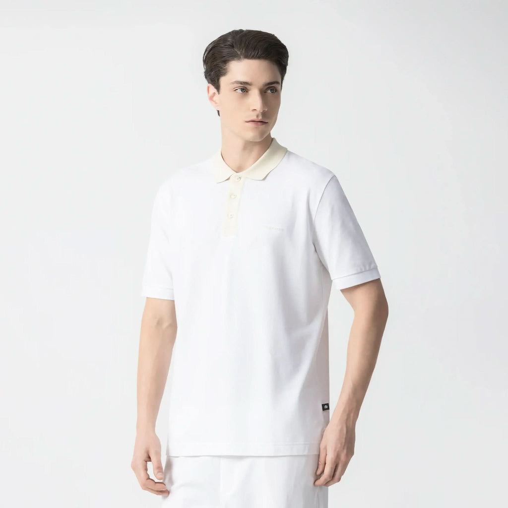 LYKOS POLO MEN WHITE - Monastery | Tienda Oficial Colombia