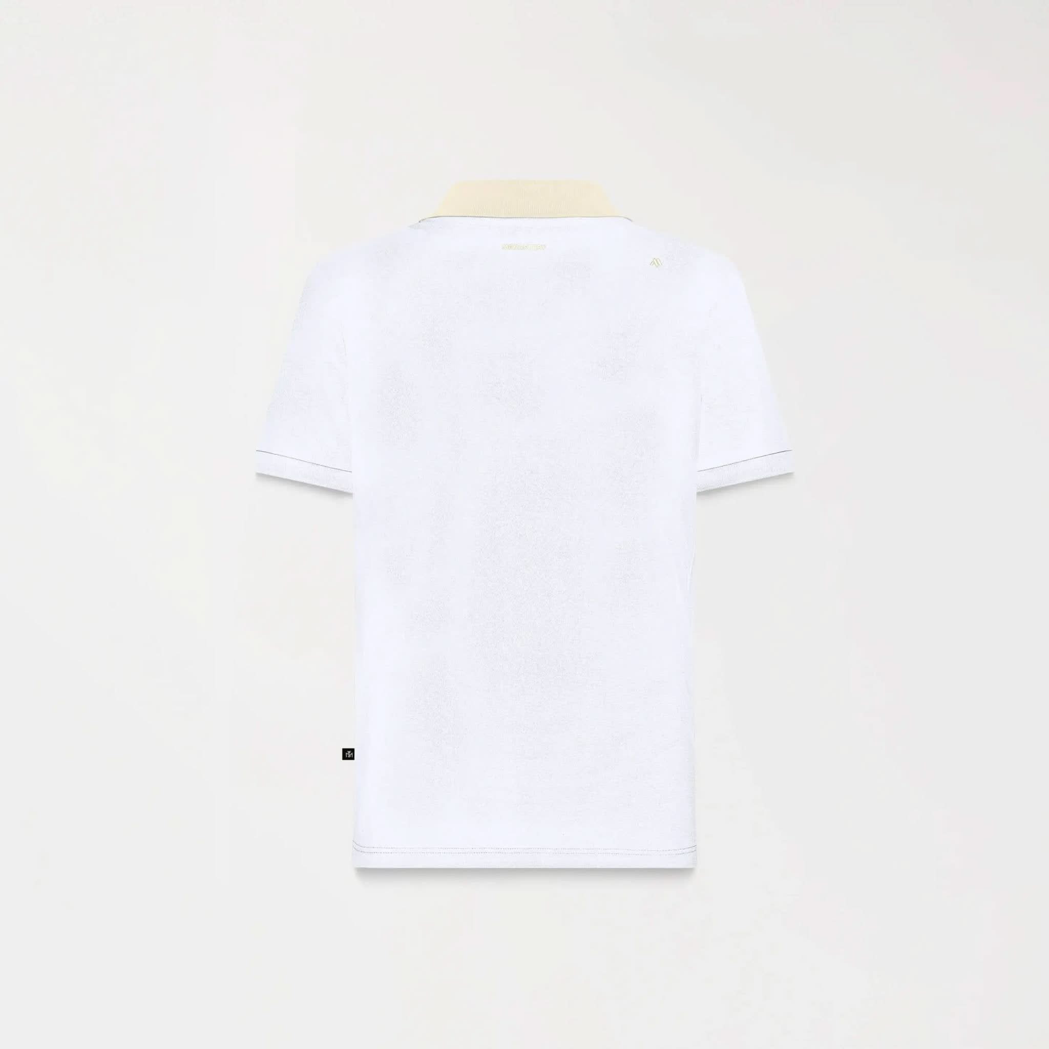 LYKOS POLO MEN WHITE - Monastery | Tienda Oficial Colombia