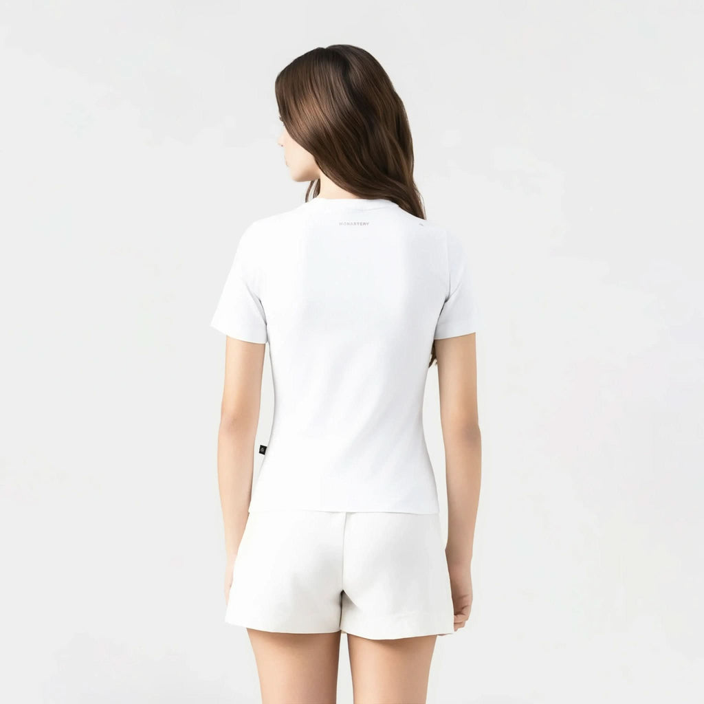MAEL T - SHIRT WOMEN WHITE - Monastery | Tienda Oficial Colombia