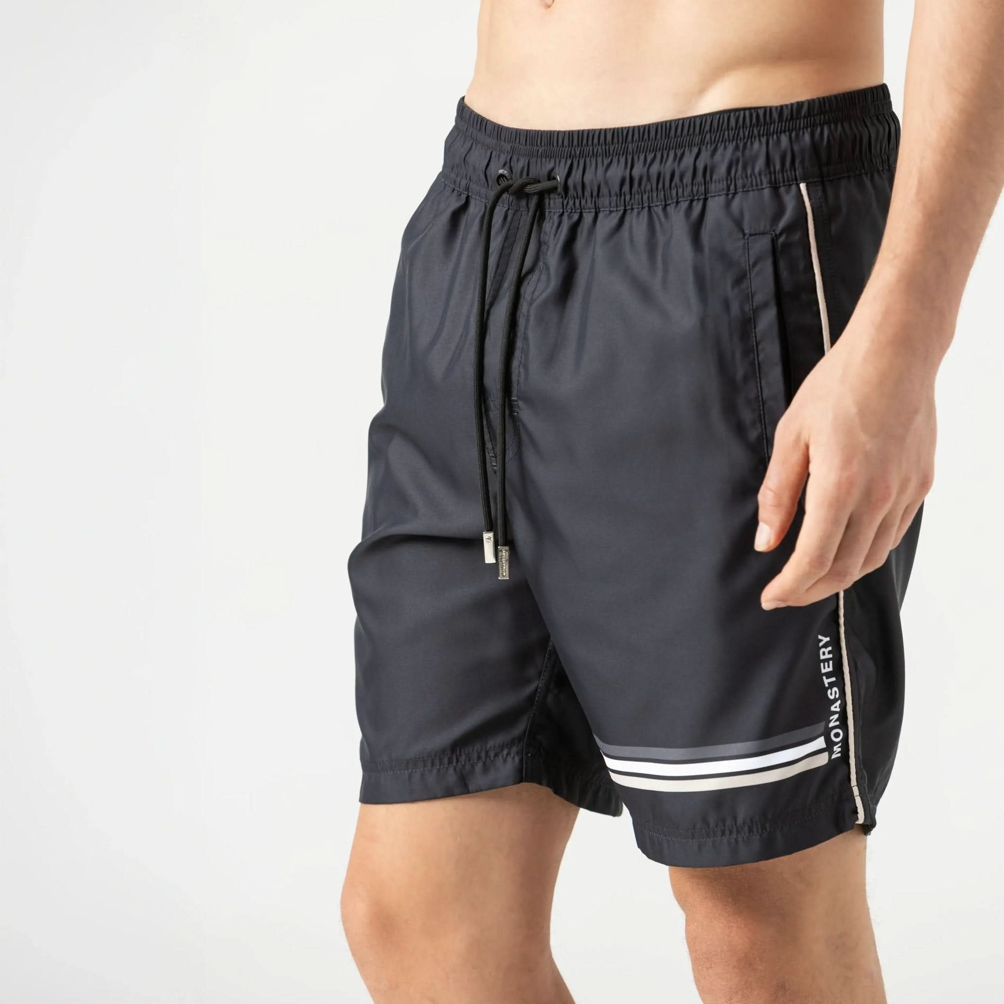 MAGNUM SWIM SHORT MEN BLACK - Monastery | Tienda Oficial Colombia