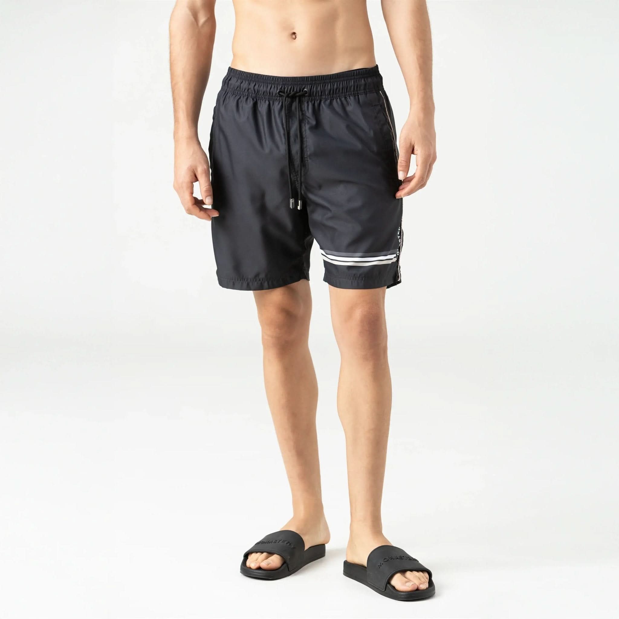 MAGNUM SWIM SHORT MEN BLACK - Monastery | Tienda Oficial Colombia