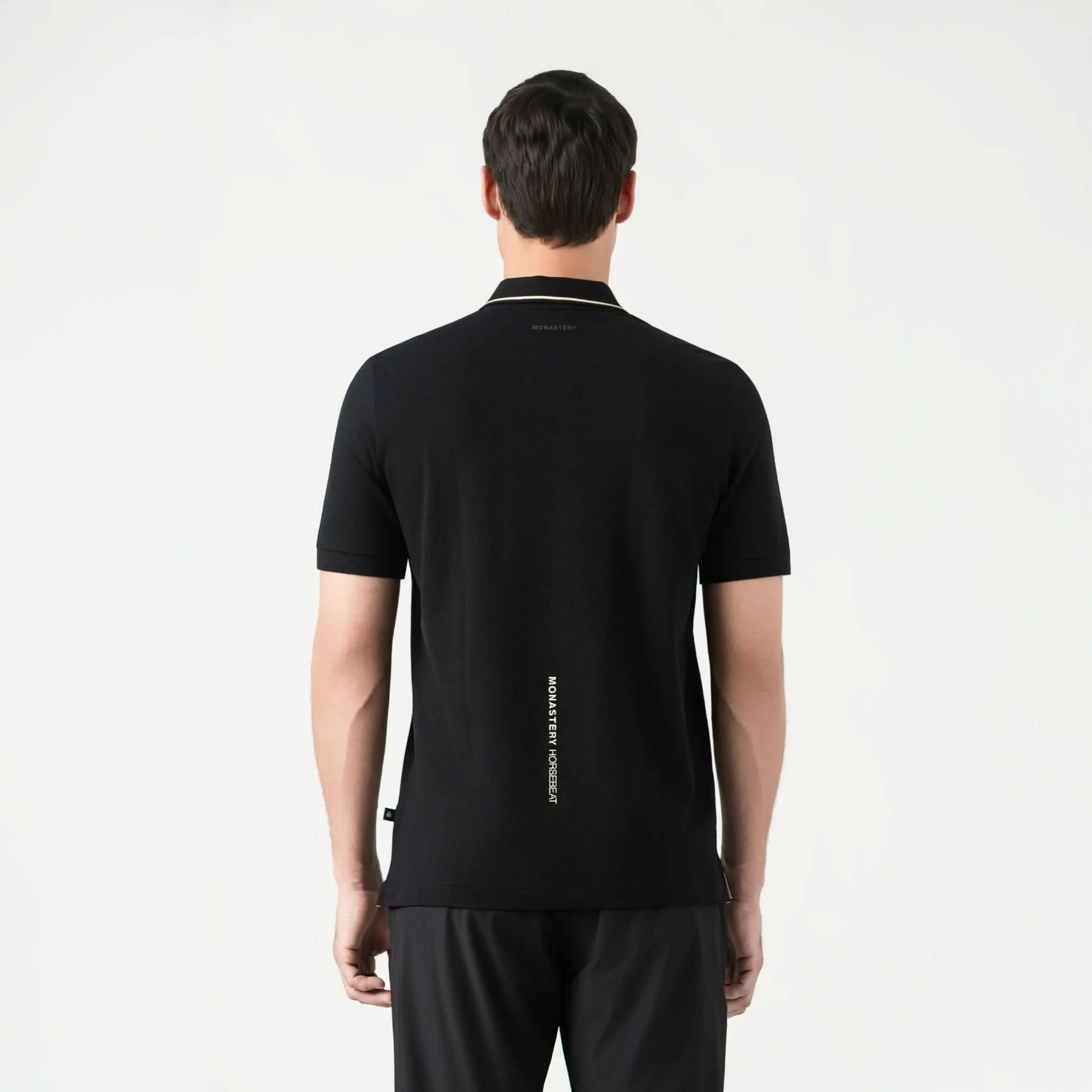 MARENGO POLO MEN BLACK - Monastery | Tienda Oficial Colombia