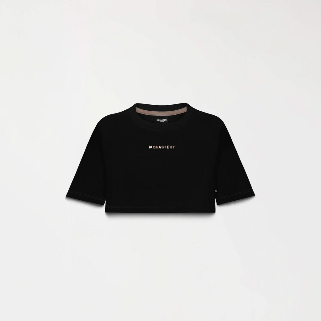 MED CROP TOP WOMEN BLACK - Monastery | Tienda Oficial Colombia