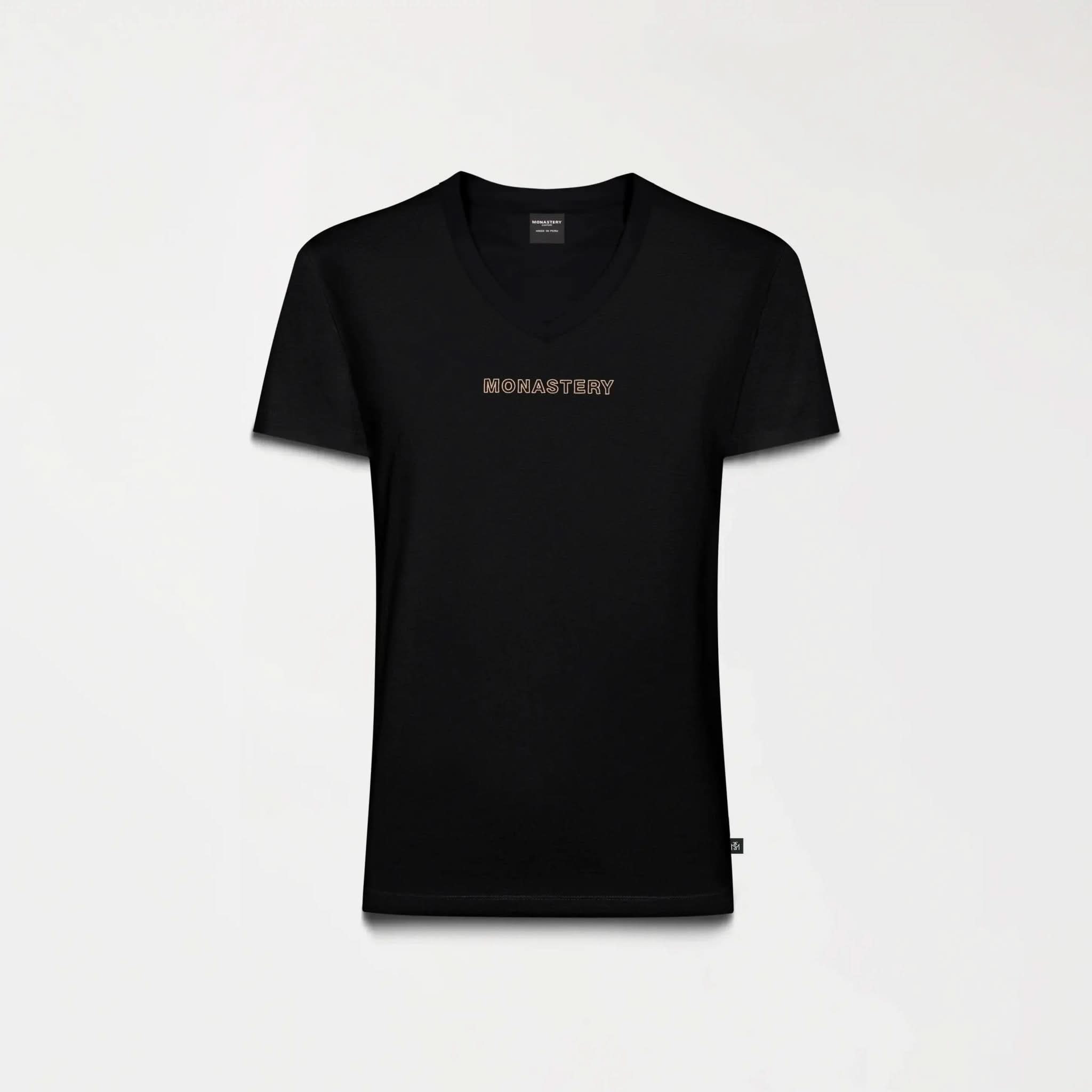 MELINA T - SHIRT WOMEN BLACK - Monastery | Tienda Oficial Colombia