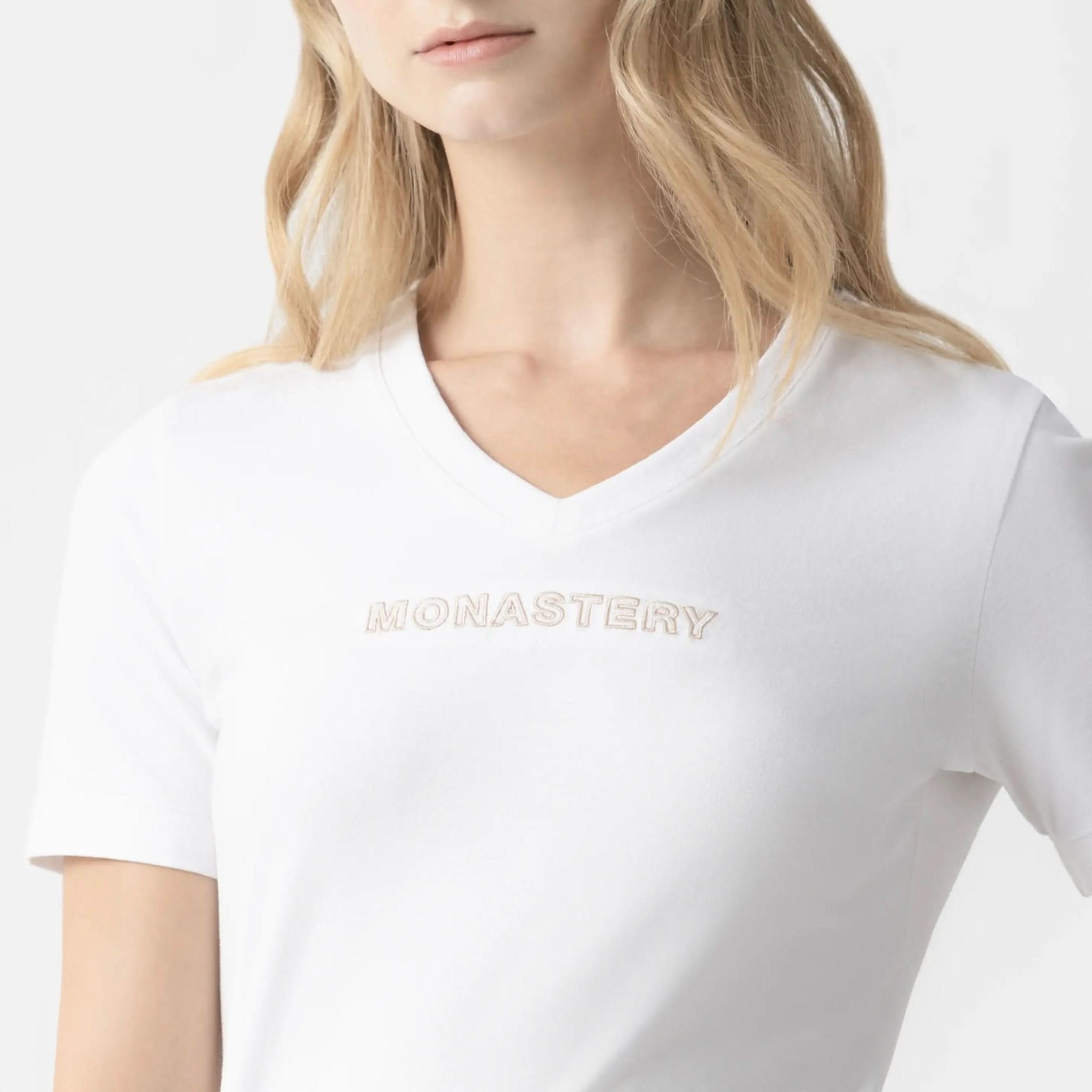 MELINA T - SHIRT WOMEN WHITE - Monastery | Tienda Oficial Colombia
