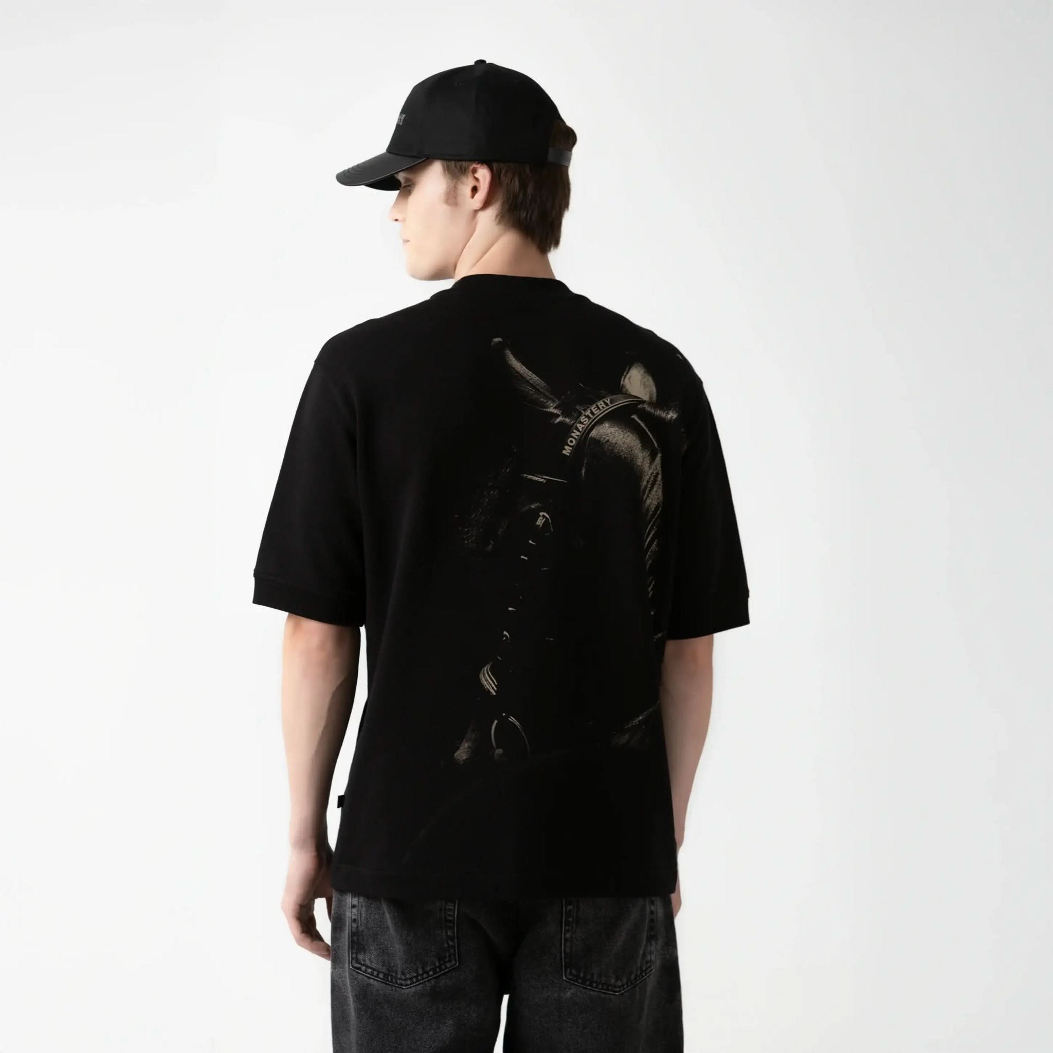 MEMPHIS T - SHIRT OVERSIZED MEN BLACK - Monastery | Tienda Oficial Colombia