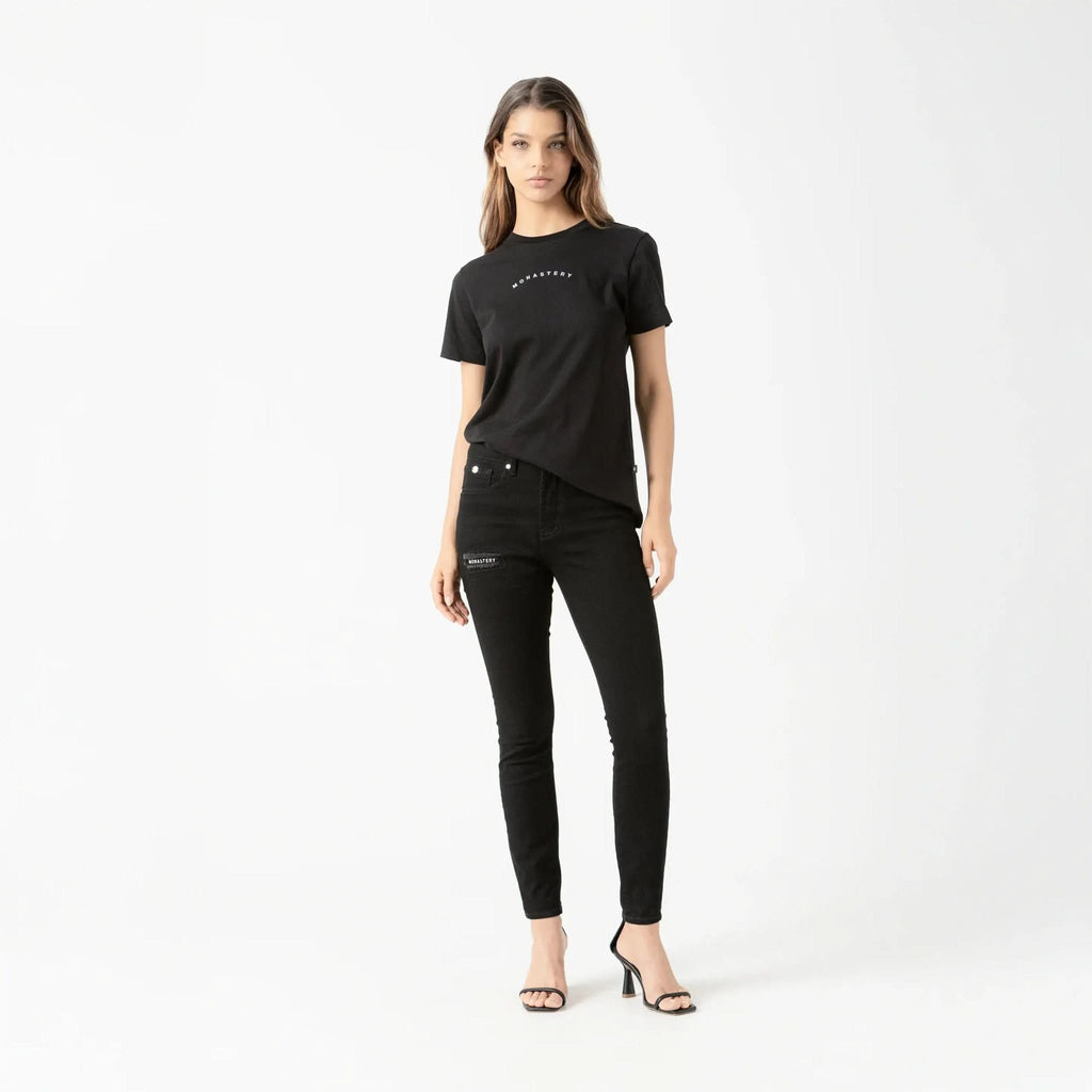 MERLE T - SHIRT WOMEN BLACK - Monastery | Tienda Oficial Colombia