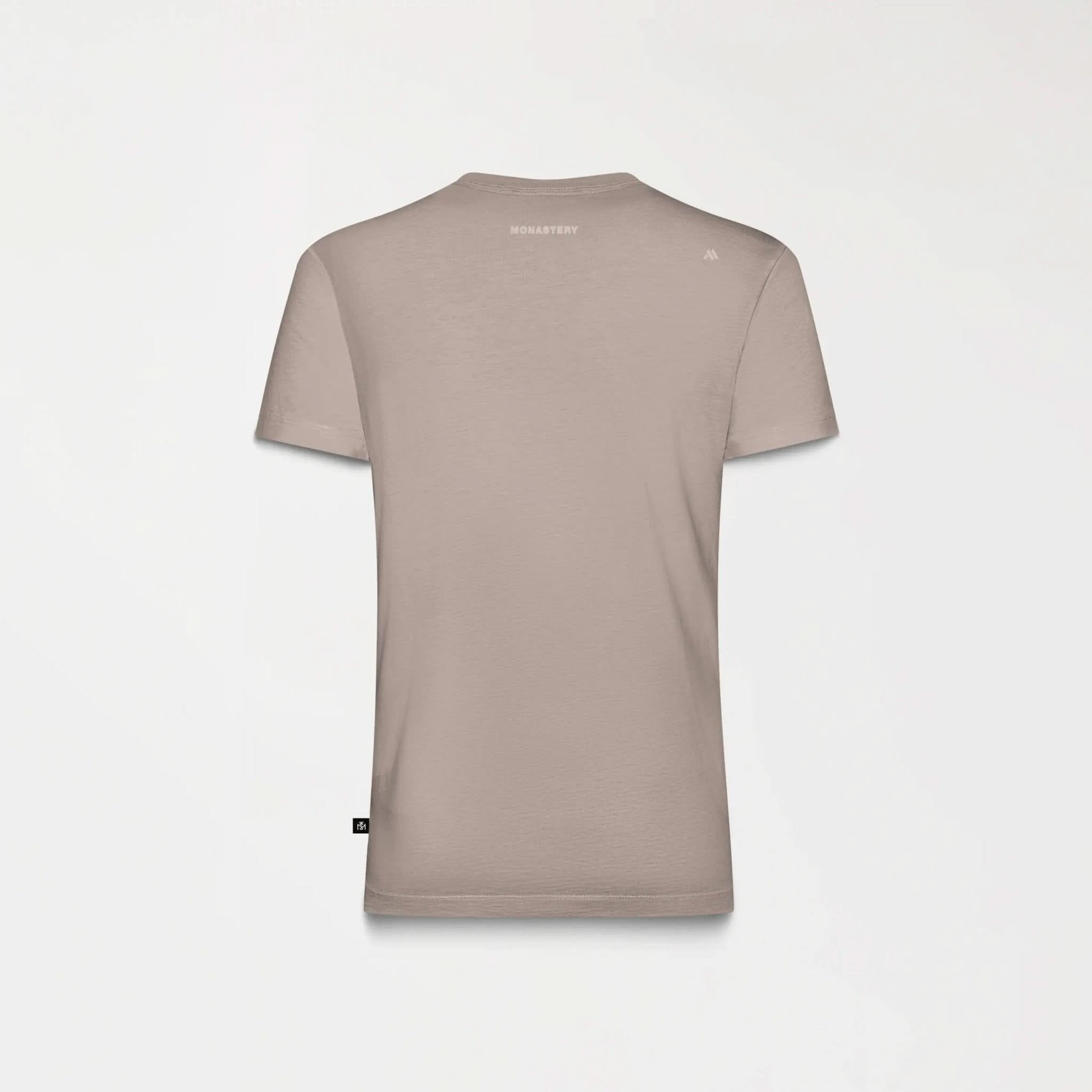 MERLE T - SHIRT WOMEN TAUPE GRAY - Monastery | Tienda Oficial Colombia
