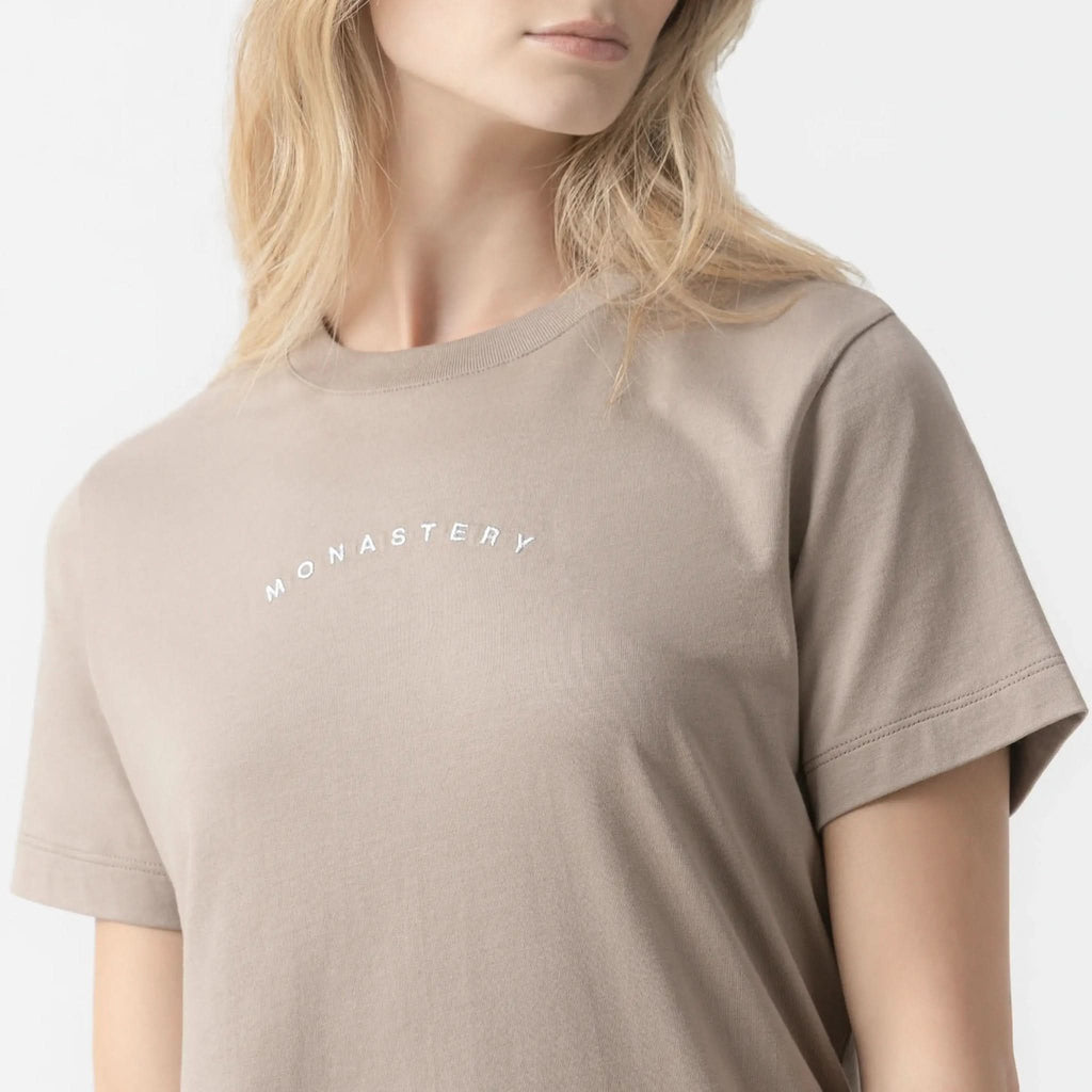 MERLE T - SHIRT WOMEN TAUPE GRAY - Monastery | Tienda Oficial Colombia